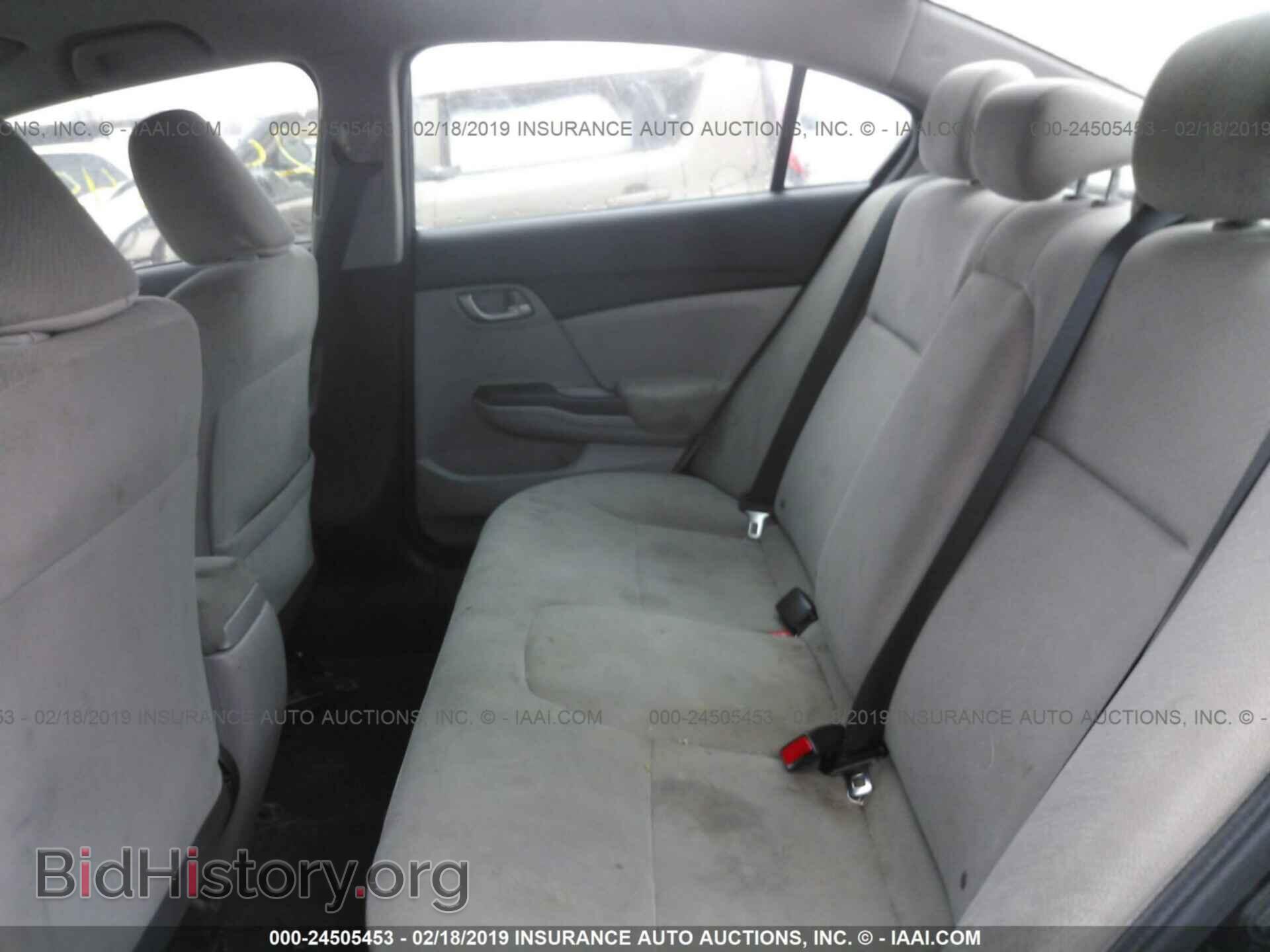 2013 HONDA CIVIC - VIN: 19XFB2F5XDE077829 - Фото 8