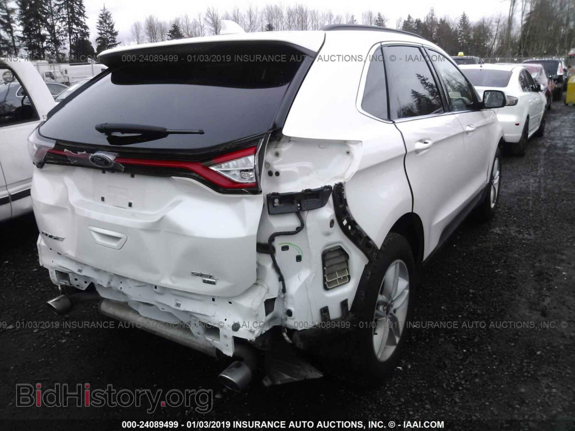 2015 FORD EDGE - VIN: 2FMTK4J83FBB17268 - Фото 4