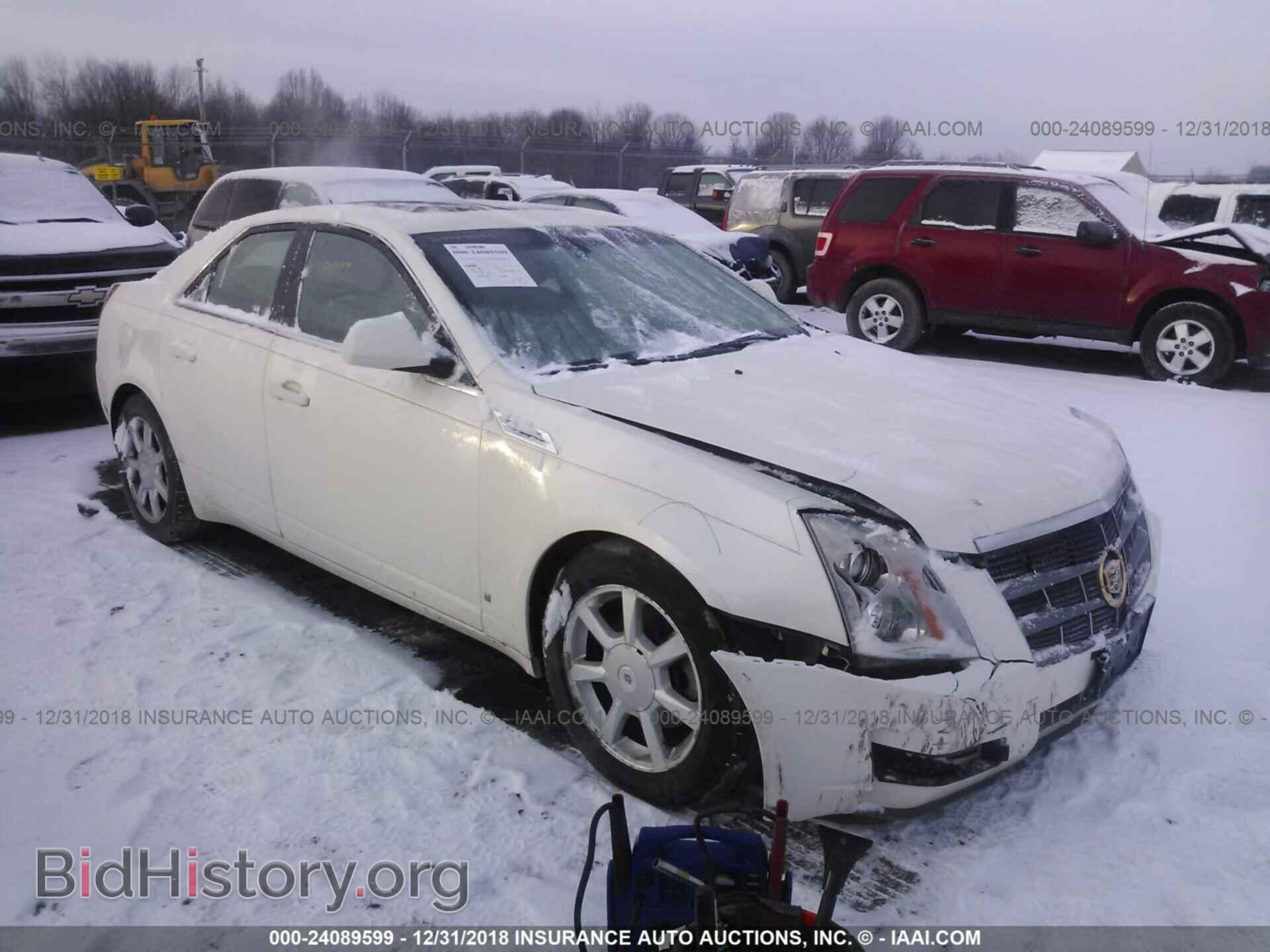 Photo 1G6DP57V480125741 - CADILLAC CTS 2008