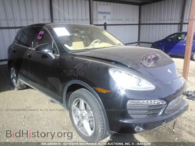 2013 Porsche CAYENNE, black — VIN WP1AA2A26DLA19393, IAAI