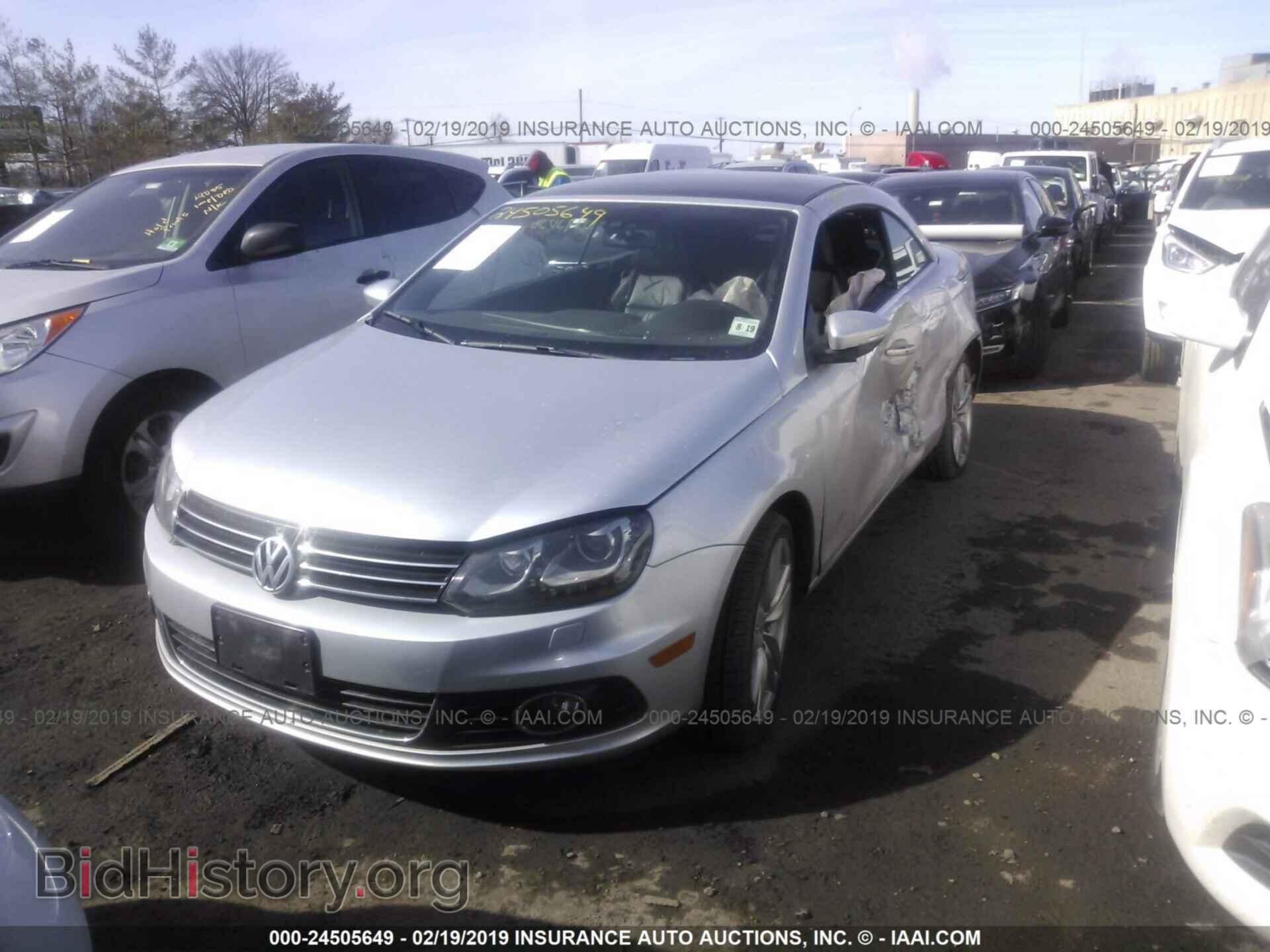 2014 VOLKSWAGEN EOS - VIN: WVWFW8AH2EV006565 - Фото 2