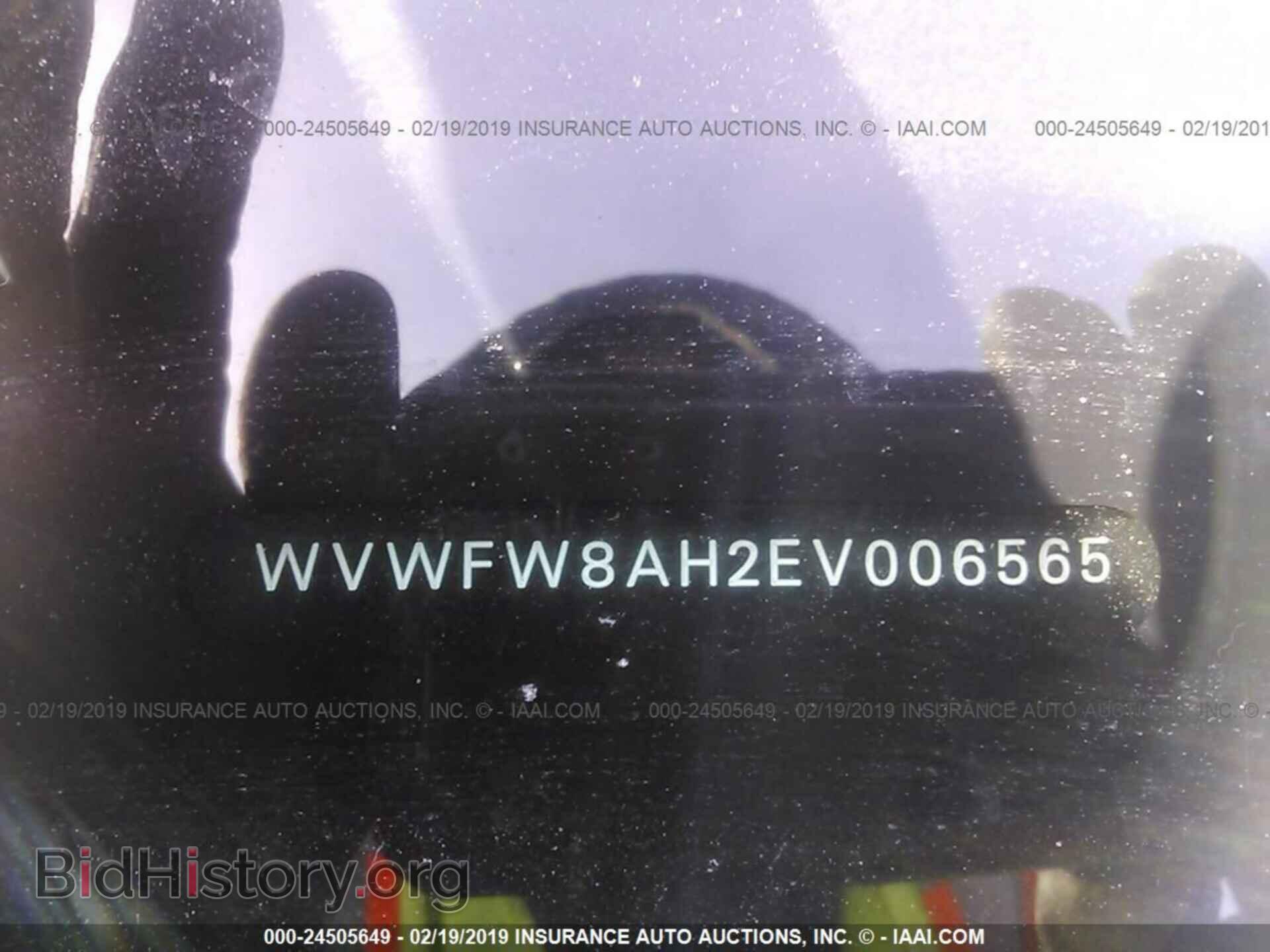 2014 VOLKSWAGEN EOS - VIN: WVWFW8AH2EV006565 - Фото 9