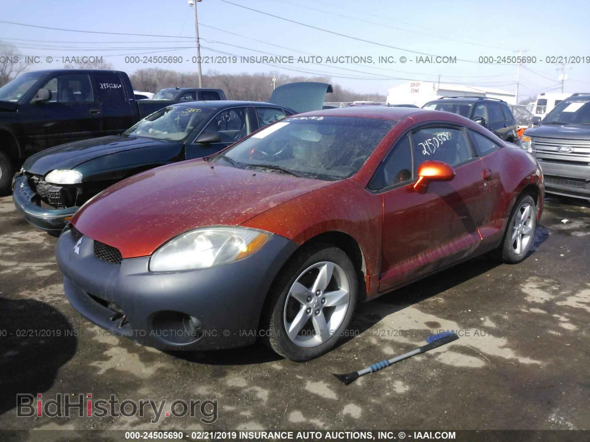 2007 MITSUBISHI ECLIPSE - VIN: 4A3AK24F77E003528 - Фото 2