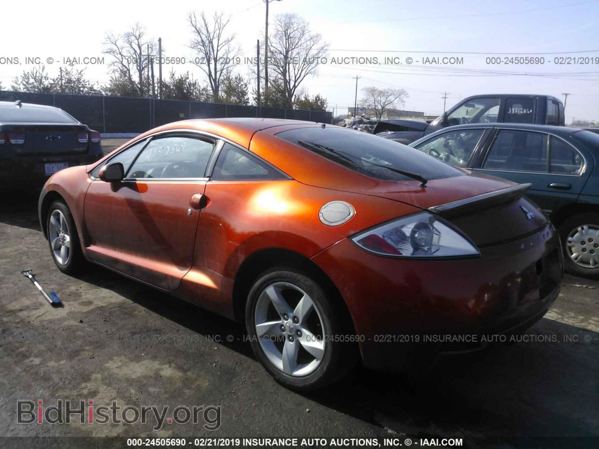 2007 MITSUBISHI ECLIPSE - VIN: 4A3AK24F77E003528 - Фото 3
