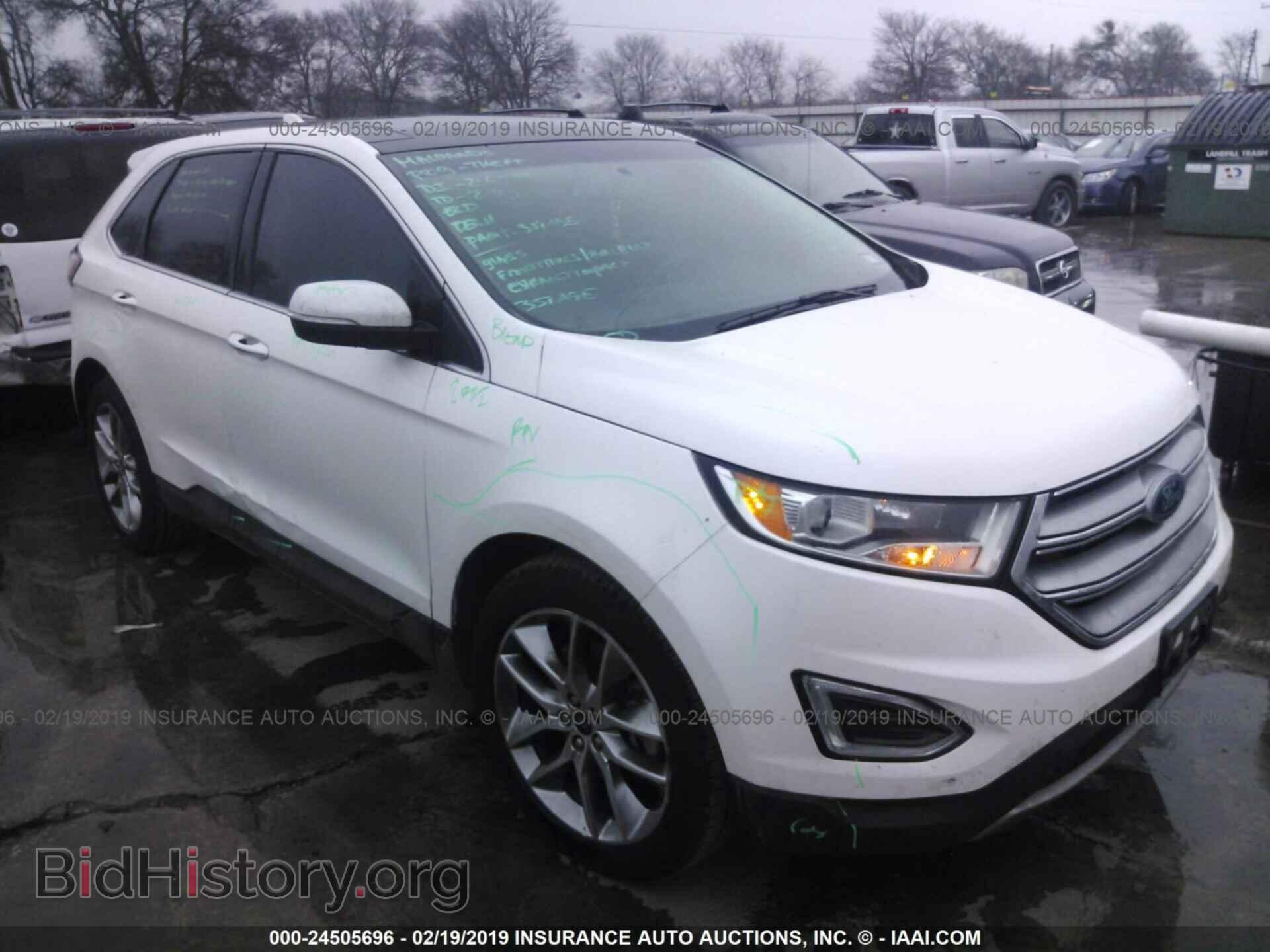 Фотография 2FMTK4K88FBB82745 - FORD EDGE 2015