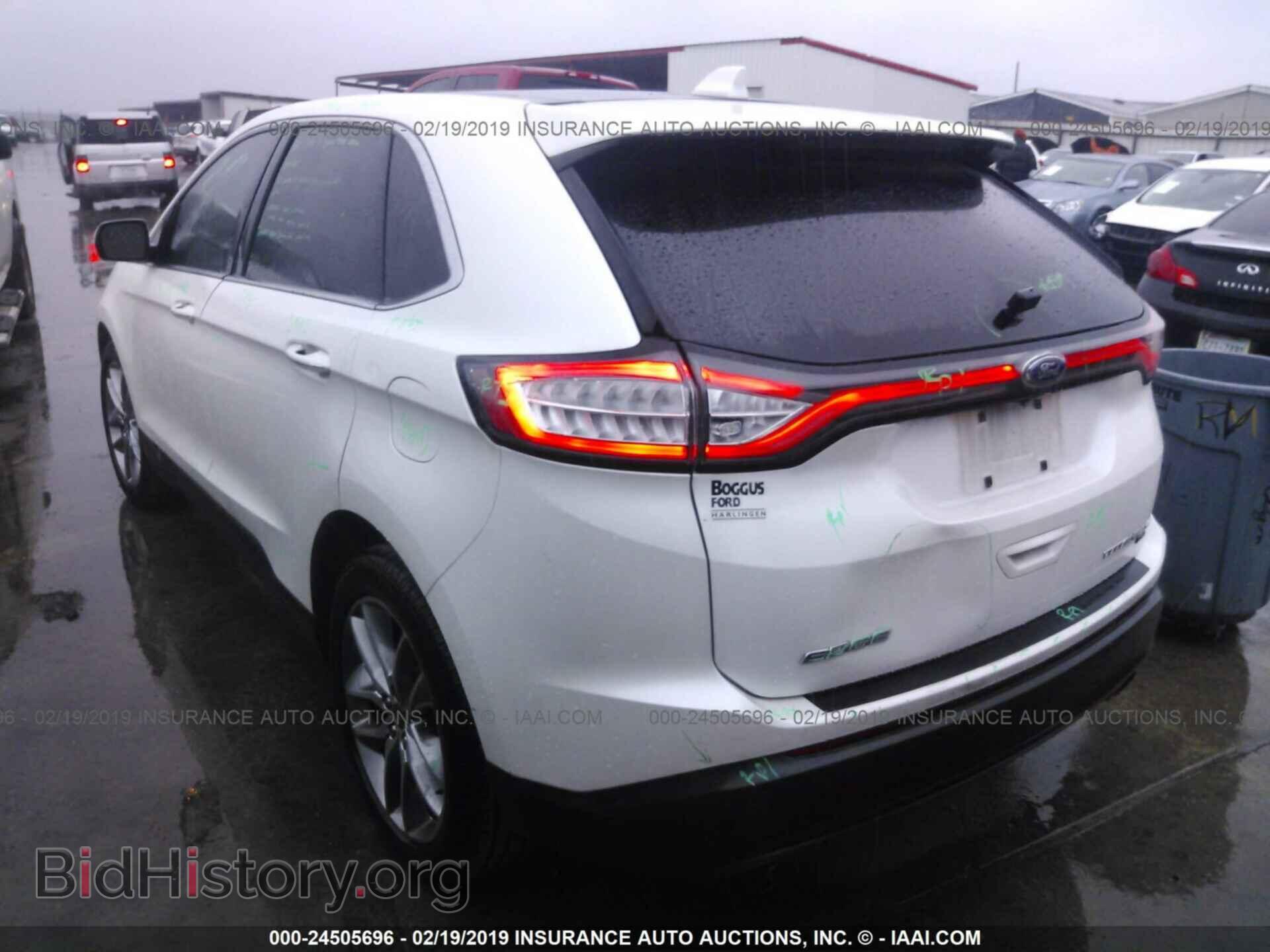 2015 FORD EDGE - VIN: 2FMTK4K88FBB82745 - Фото 3