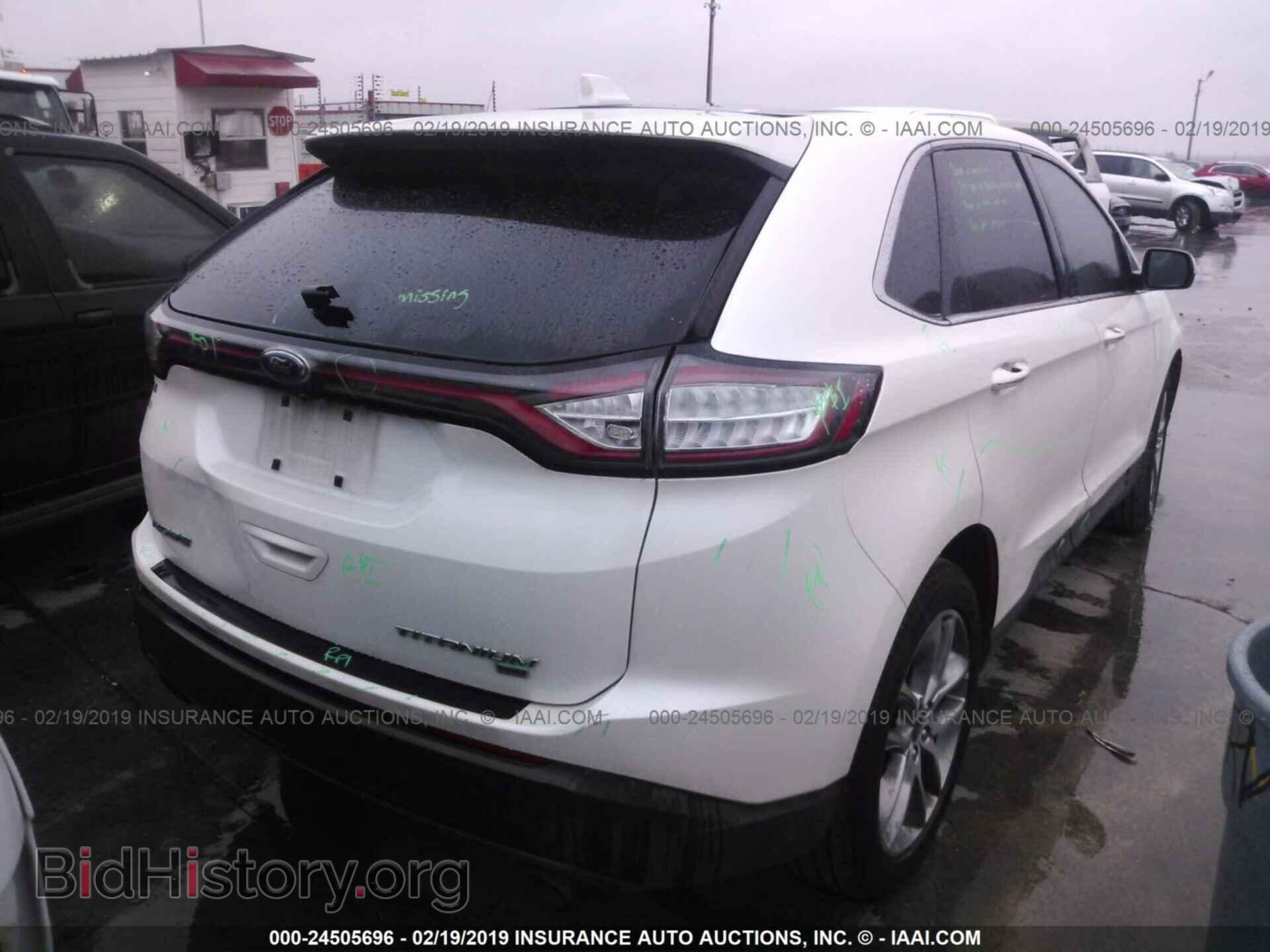 2015 FORD EDGE - VIN: 2FMTK4K88FBB82745 - Фото 4