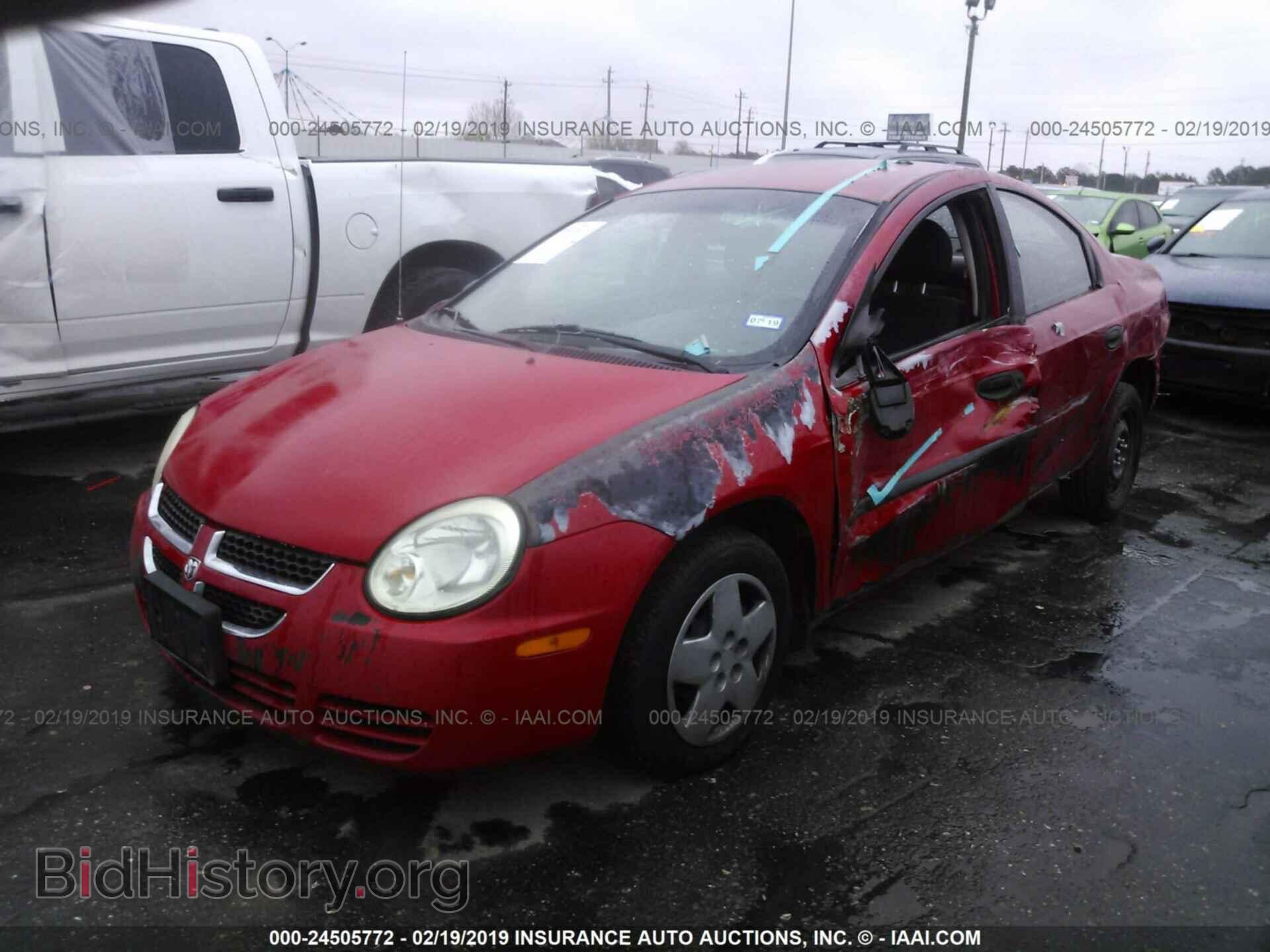 2005 DODGE NEON - VIN: 1B3ES26C65D168952 - Фото 2