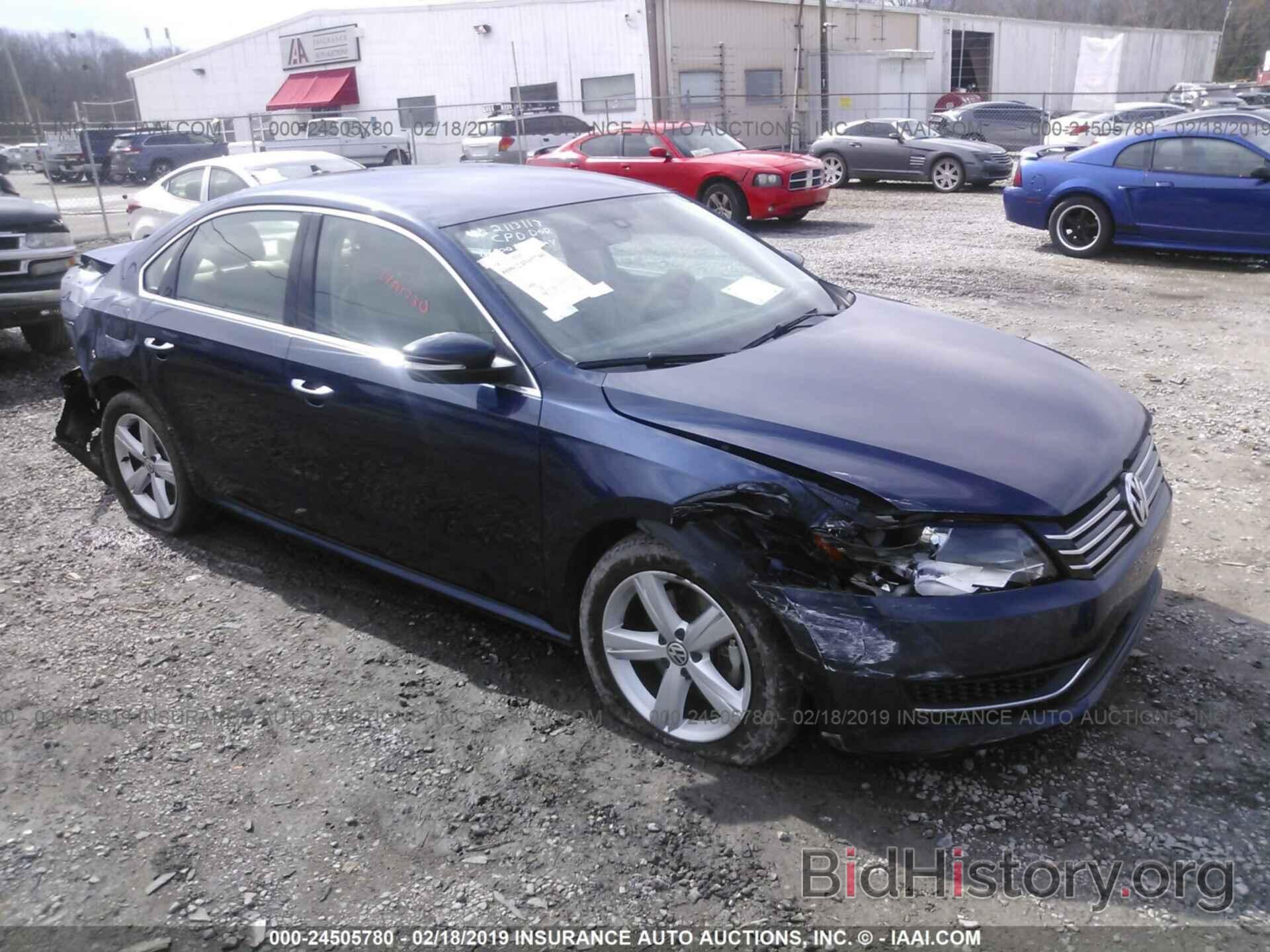 Photo 1VWBT7A38EC036362 - VOLKSWAGEN PASSAT 2014