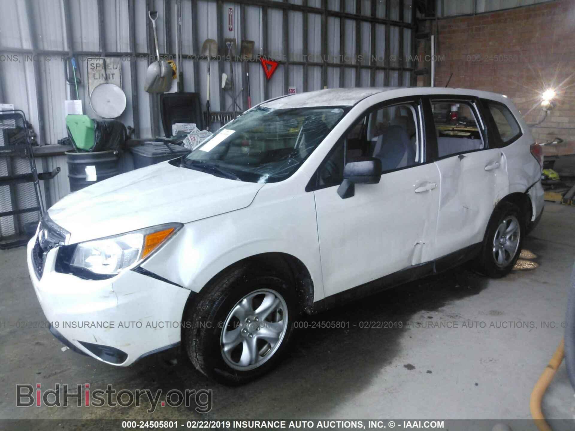 2014 SUBARU FORESTER - VIN: JF2SJAAC6EH502008 - Фото 2
