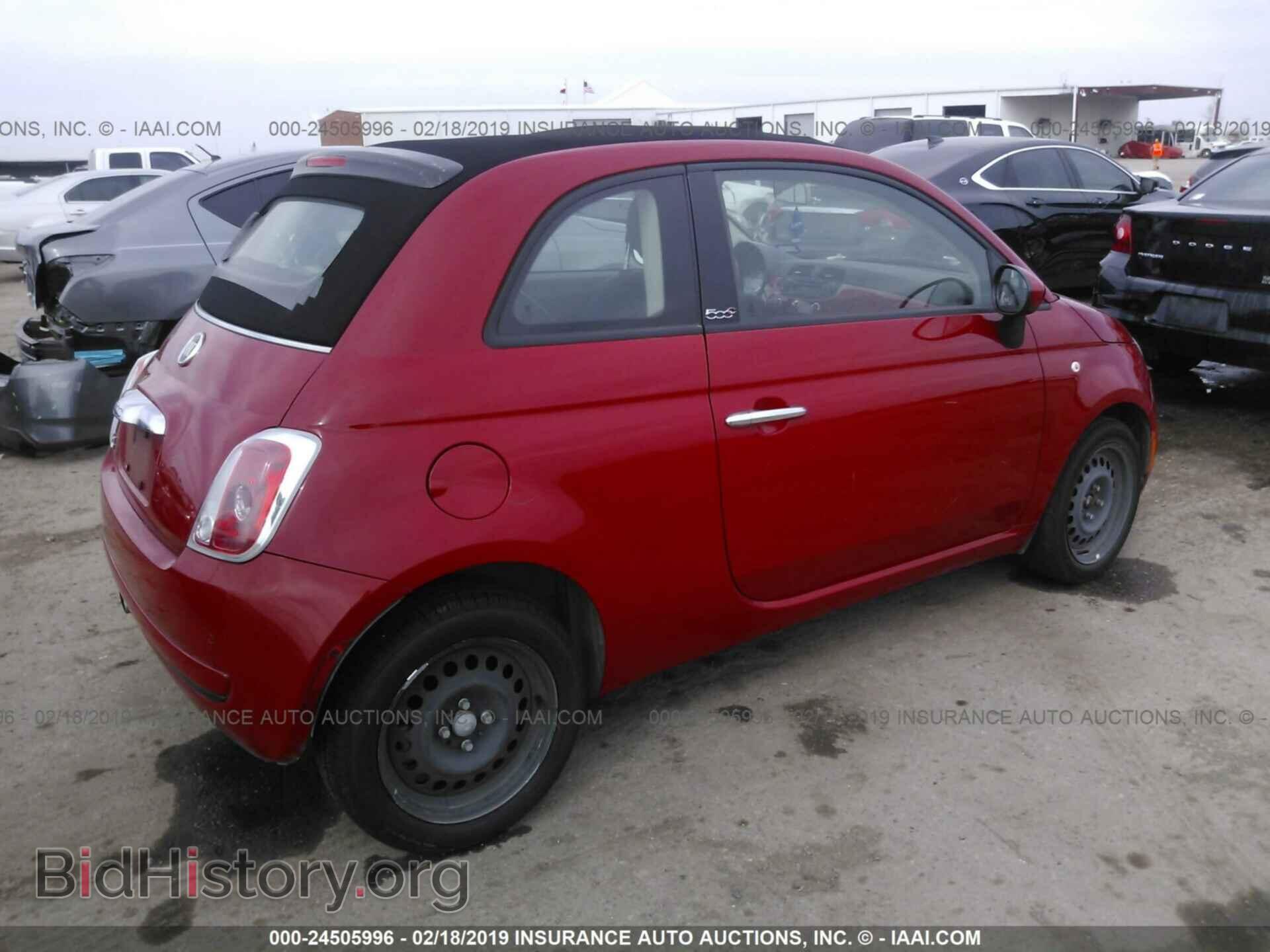 2012 FIAT 500 - VIN: 3C3CFFDR7CT363382 - Фото 4