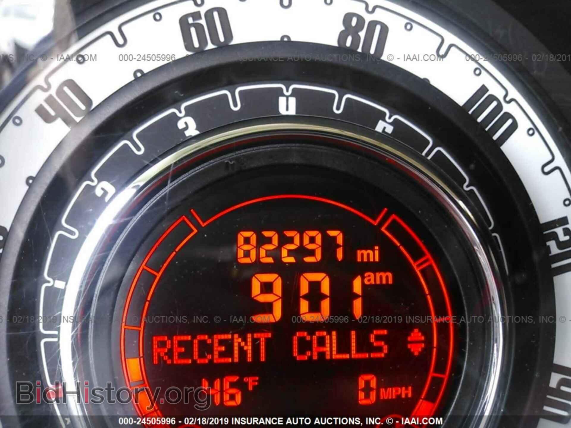2012 FIAT 500 - VIN: 3C3CFFDR7CT363382 - Фото 7