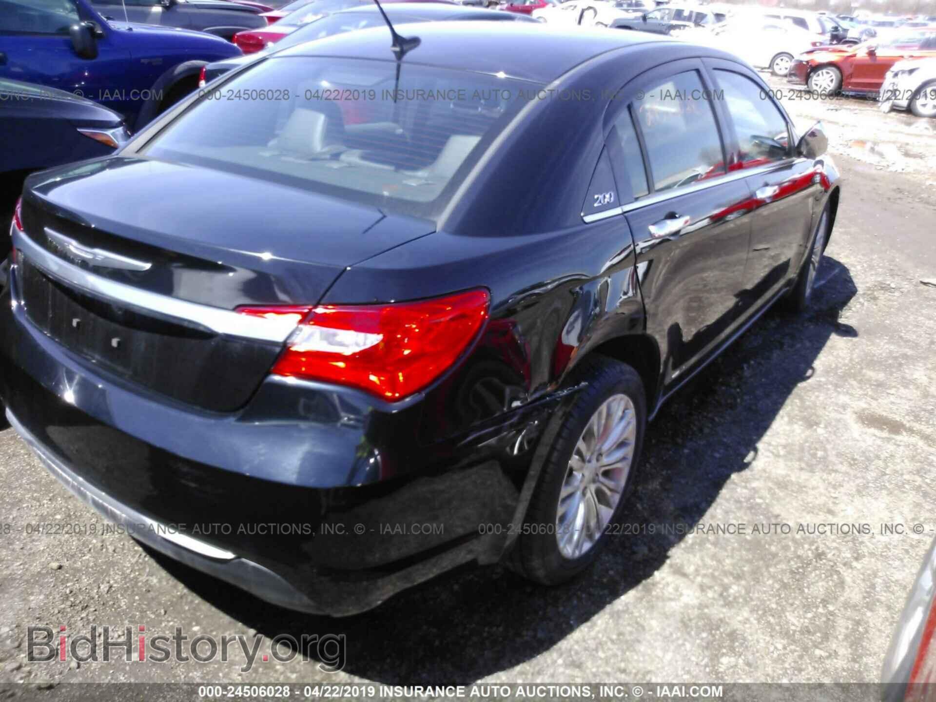 2012 CHRYSLER 200 - VIN: 1C3CCBCBXCN305594 - Фото 4