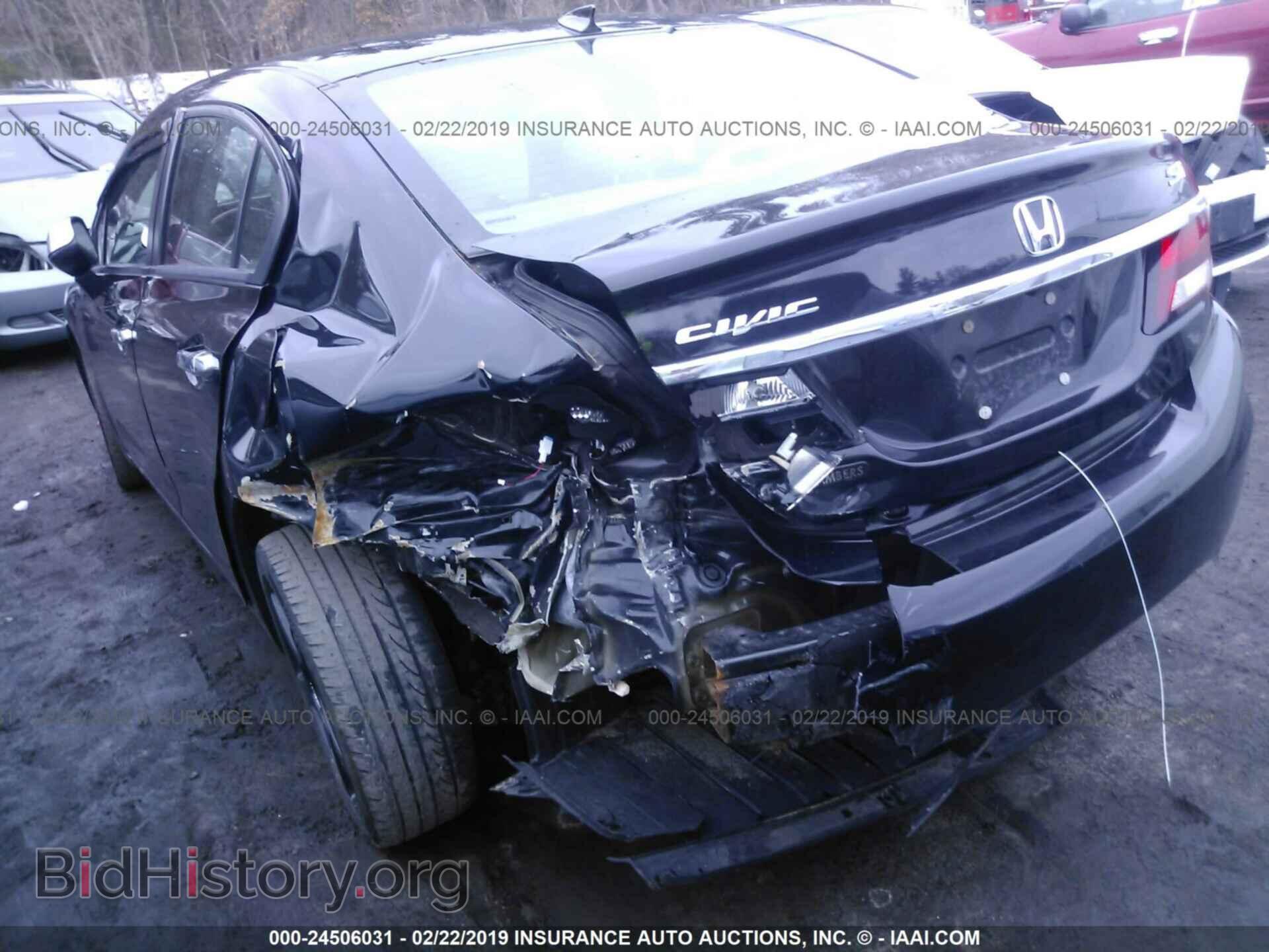 2013 HONDA CIVIC - VIN: 2HGFB2F59DH594948 - Фото 6