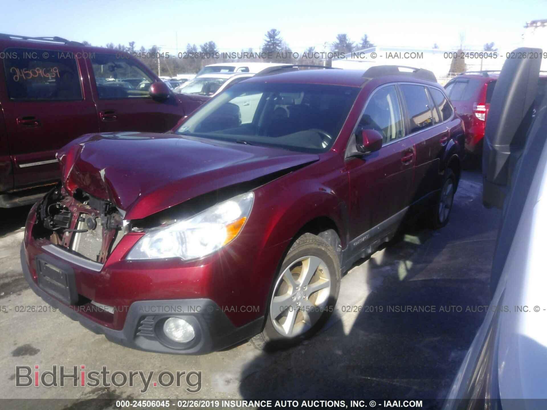 2013 SUBARU OUTBACK - VIN: 4S4BRBCC5D3262239 - Фото 2