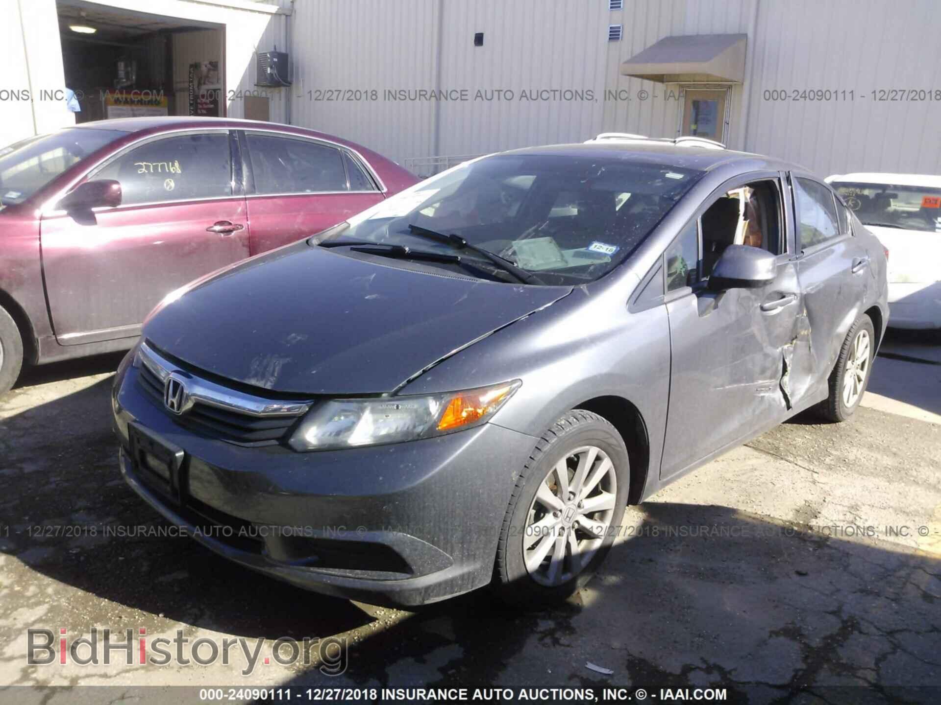 2012 HONDA CIVIC - VIN: 19XFB2F83CE028108 - Фото 2