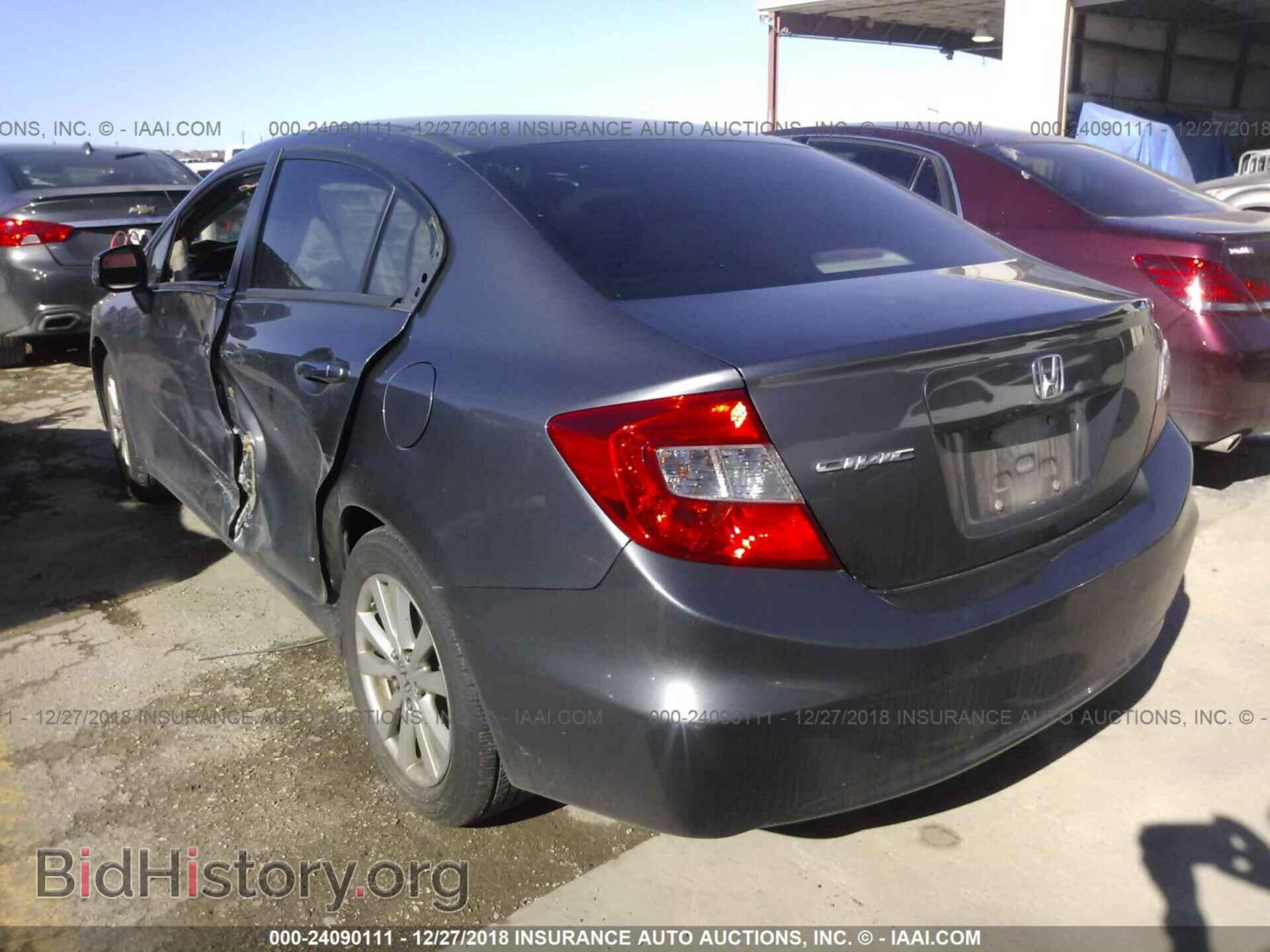 2012 HONDA CIVIC - VIN: 19XFB2F83CE028108 - Фото 3