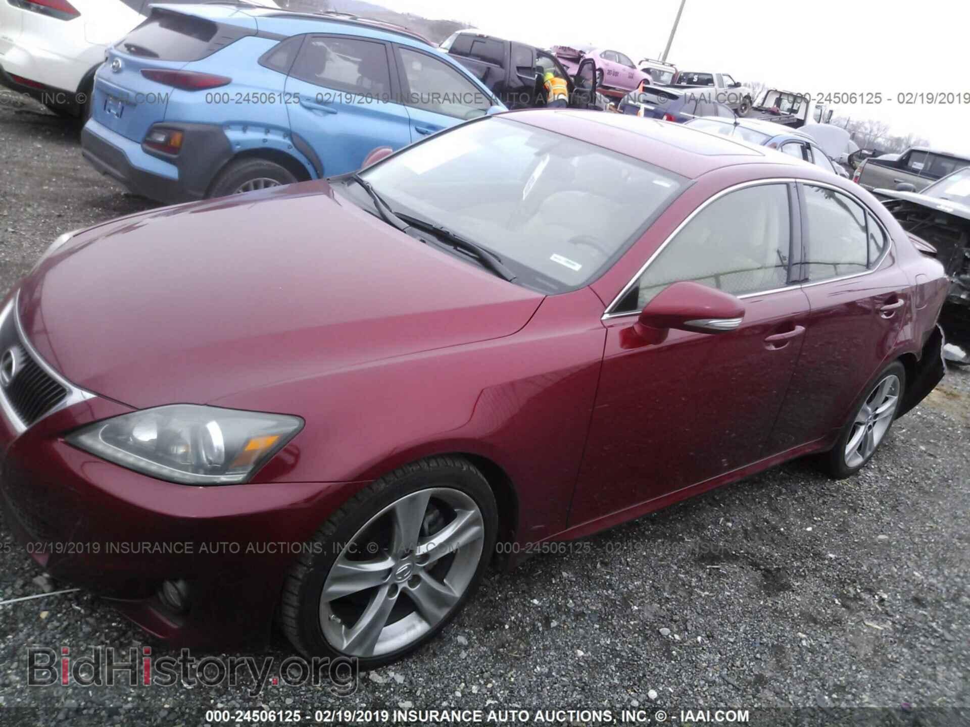 2012 LEXUS IS - VIN: JTHBF5C28C5166225 - Фото 2