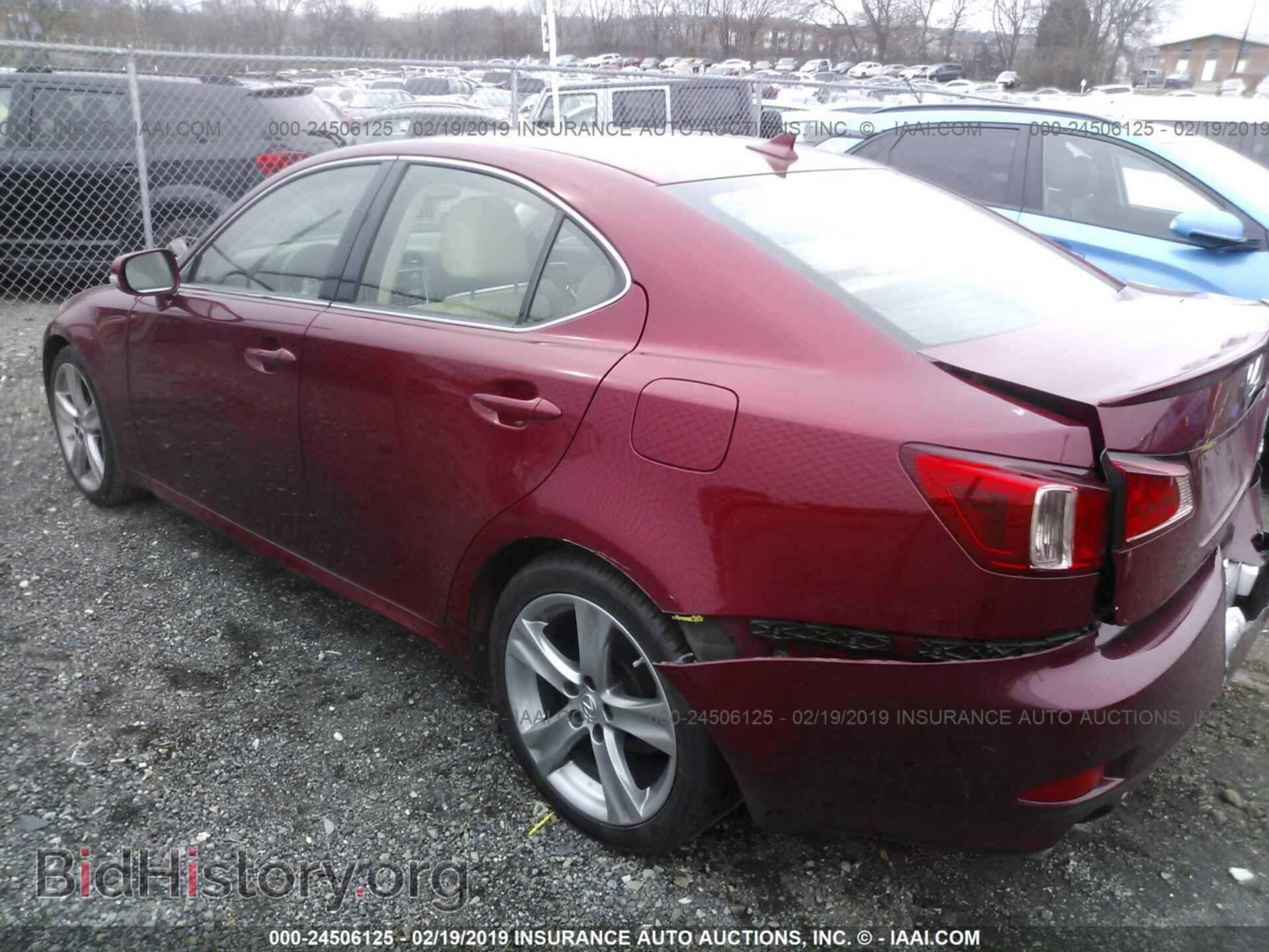 2012 LEXUS IS - VIN: JTHBF5C28C5166225 - Фото 3