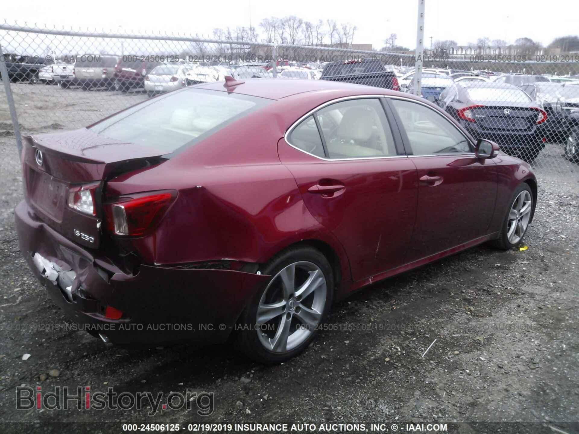2012 LEXUS IS - VIN: JTHBF5C28C5166225 - Фото 4