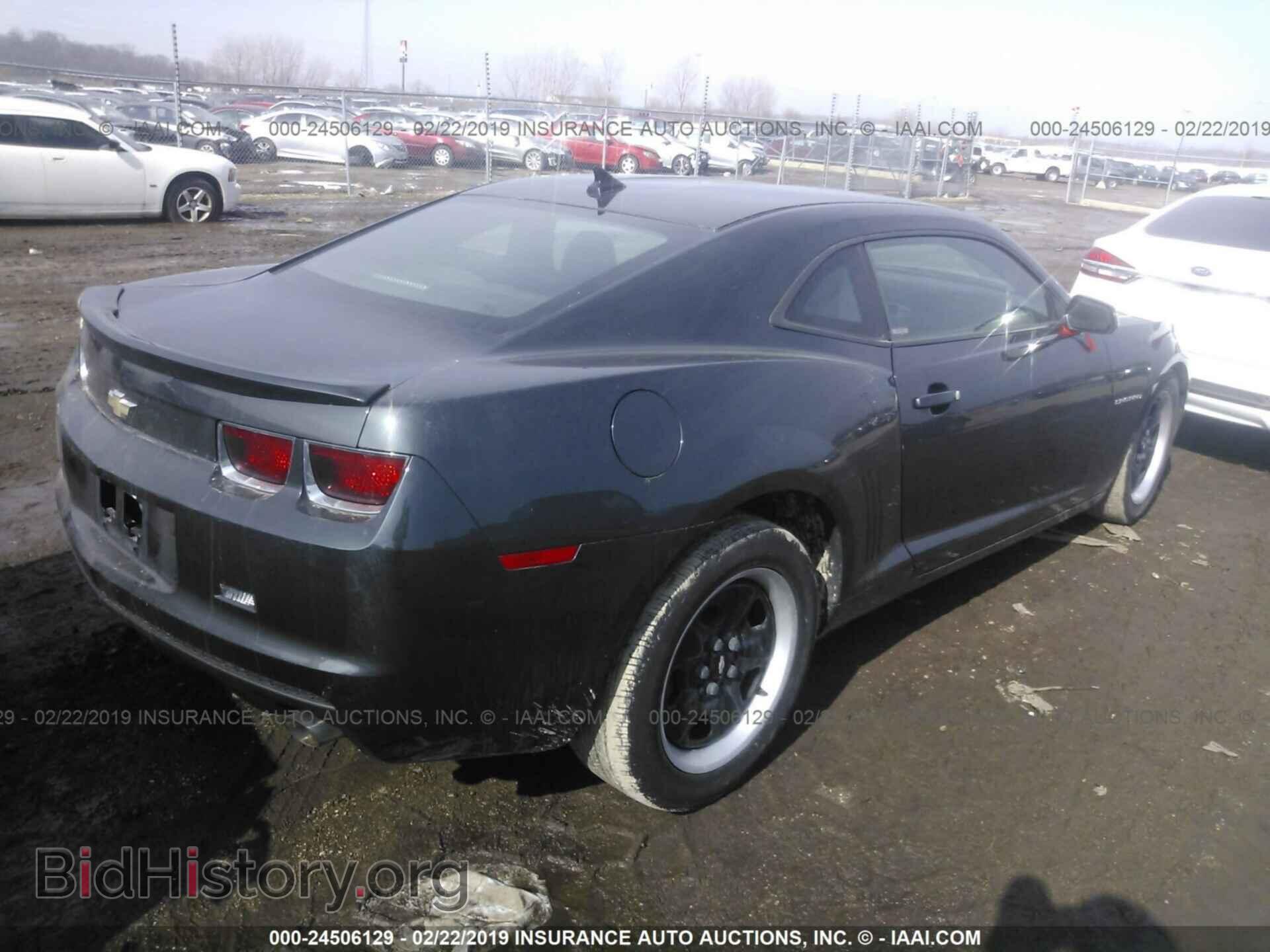 2012 CHEVROLET CAMARO - VIN: 2G1FA1E37C9209156 - Фото 4
