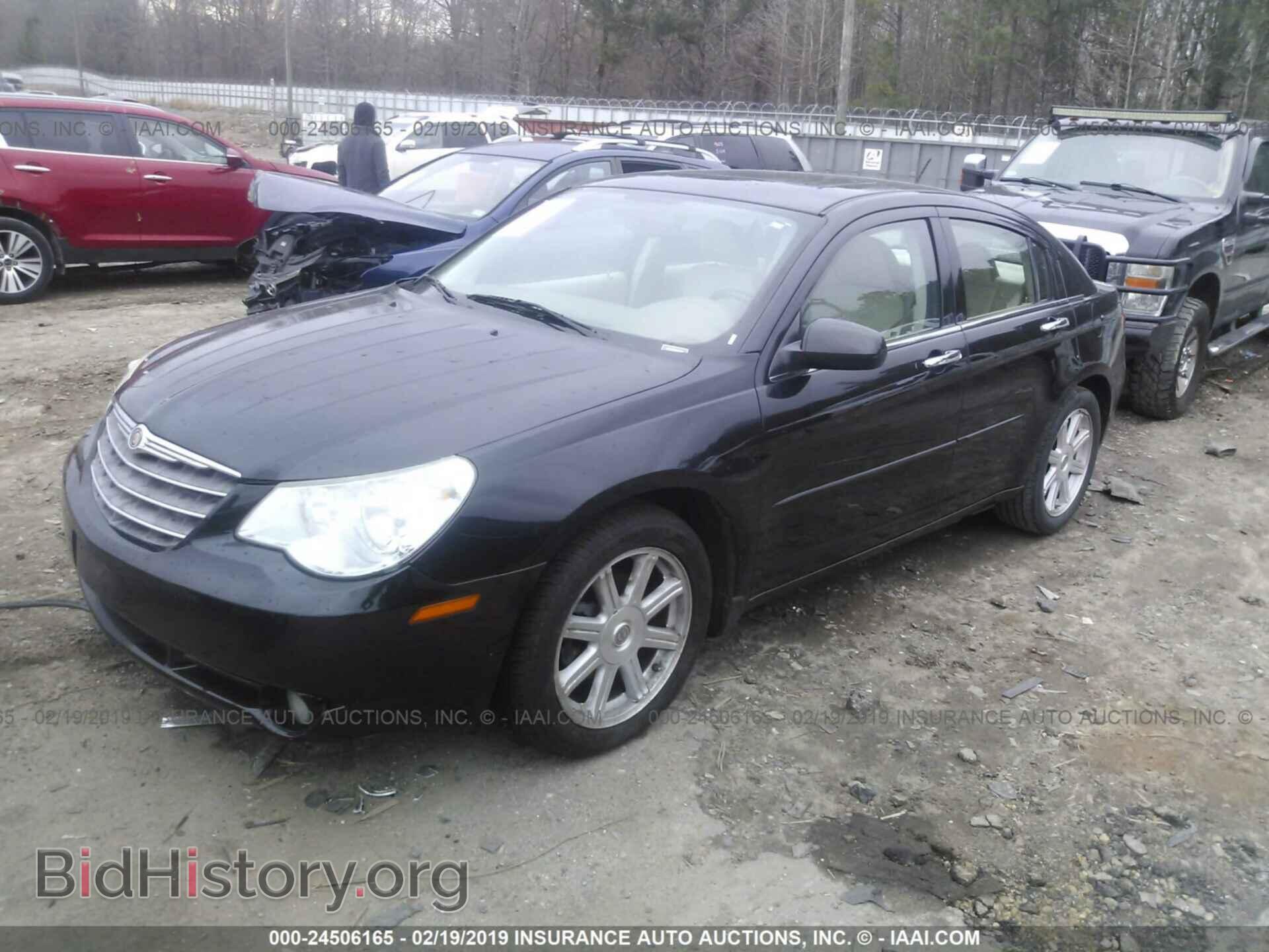 2007 CHRYSLER SEBRING - VIN: 1C3LC66M37N544446 - Фото 2