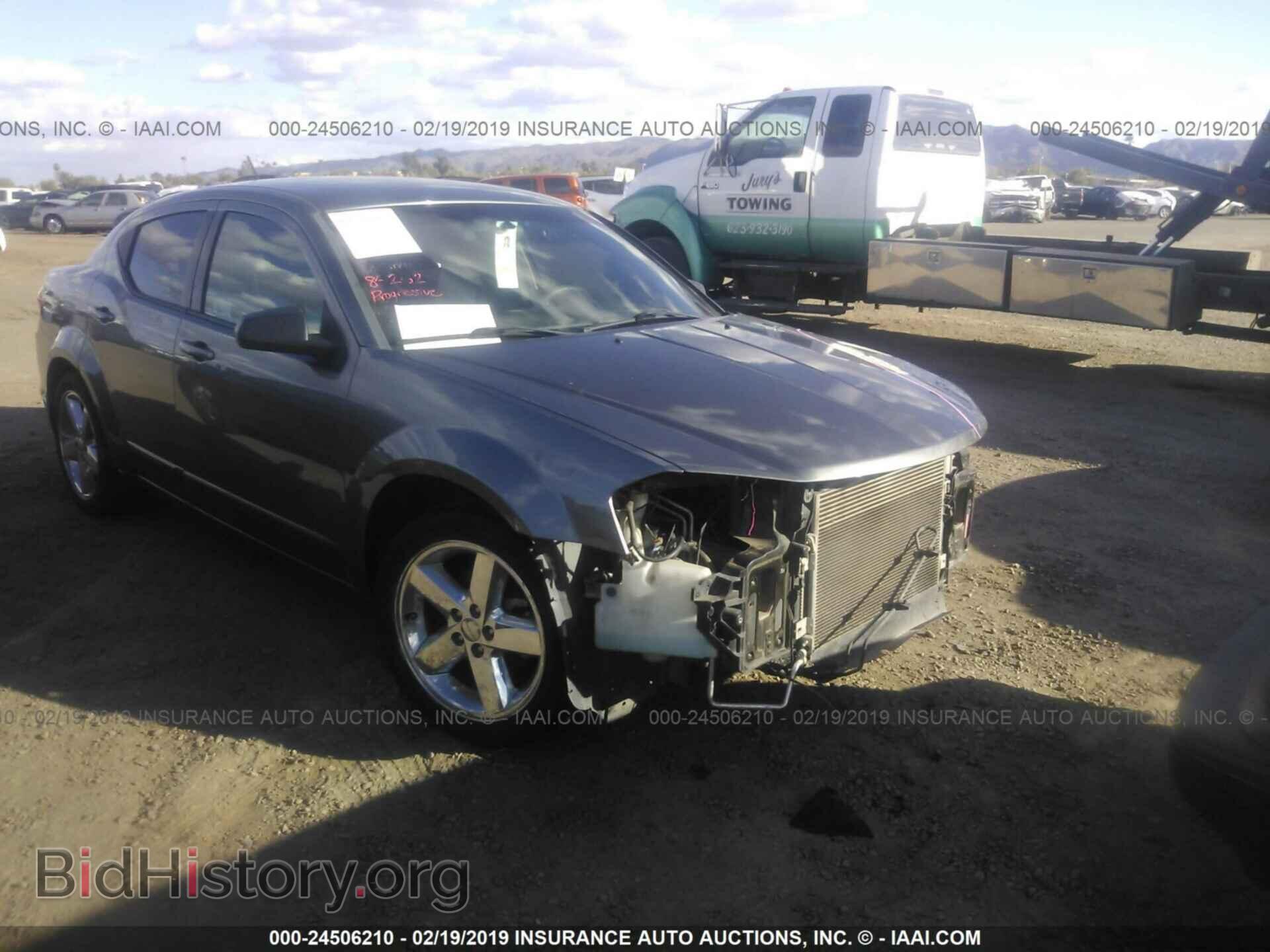 Photo 1C3CDZAB0CN322865 - DODGE AVENGER 2012
