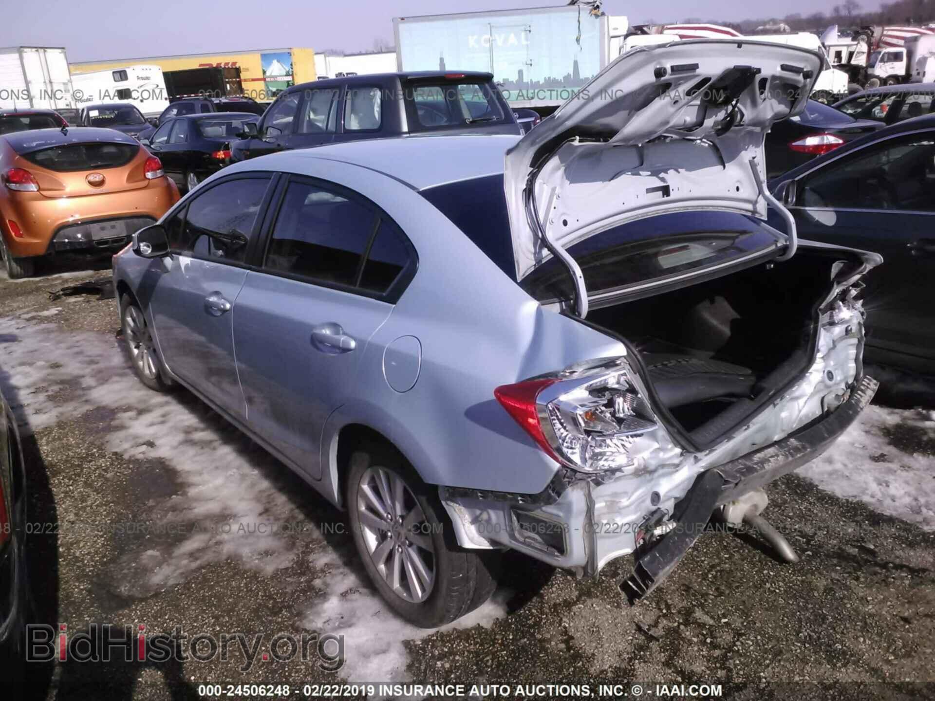 2012 HONDA CIVIC - VIN: 2HGFB2F80CH543041 - Фото 3