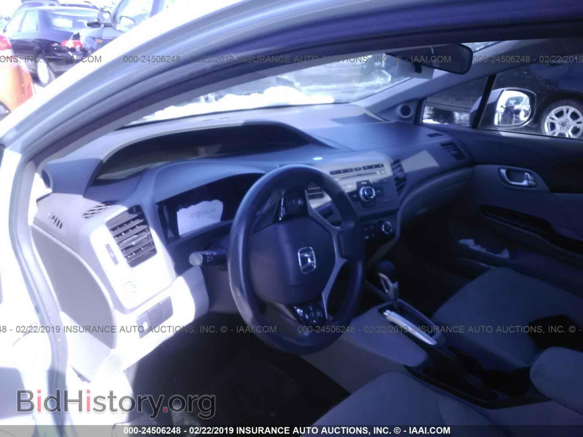 2012 HONDA CIVIC - VIN: 2HGFB2F80CH543041 - Фото 5