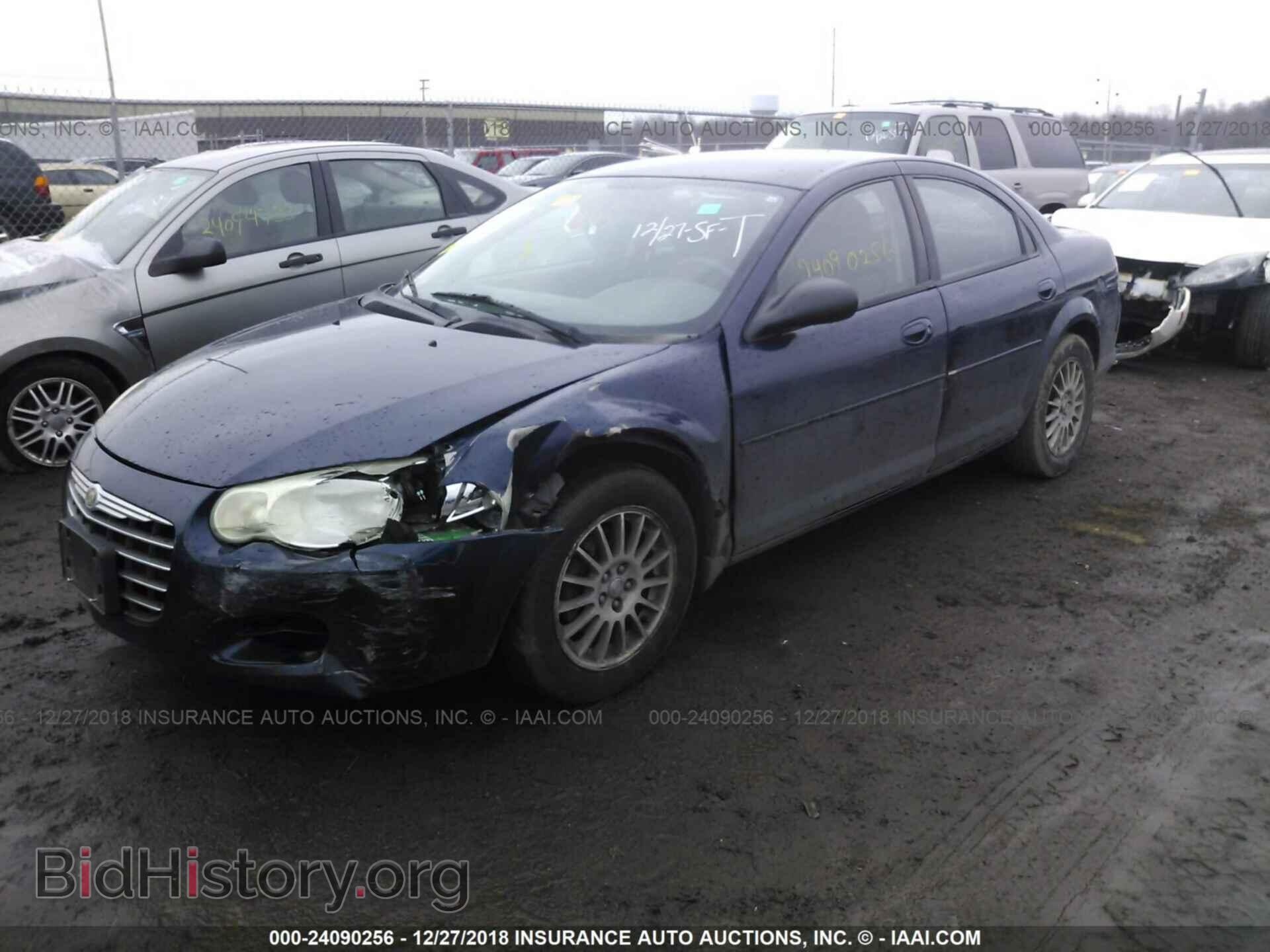 2005 CHRYSLER SEBRING - VIN: 1C3EL56R05N705315 - Фото 2