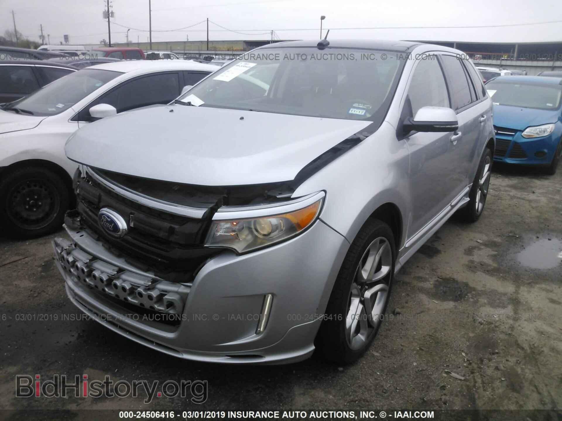 2013 FORD EDGE - VIN: 2FMDK3AK3DBC73950 - Фото 2