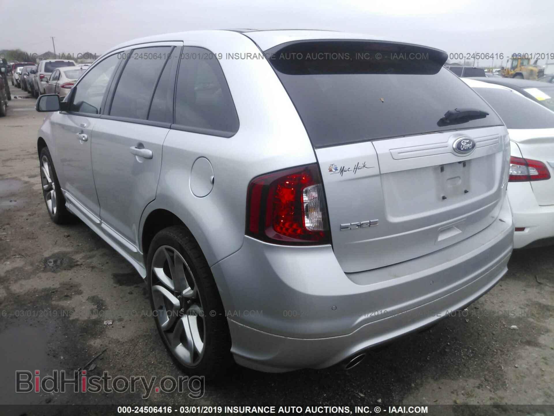 2013 FORD EDGE - VIN: 2FMDK3AK3DBC73950 - Фото 3