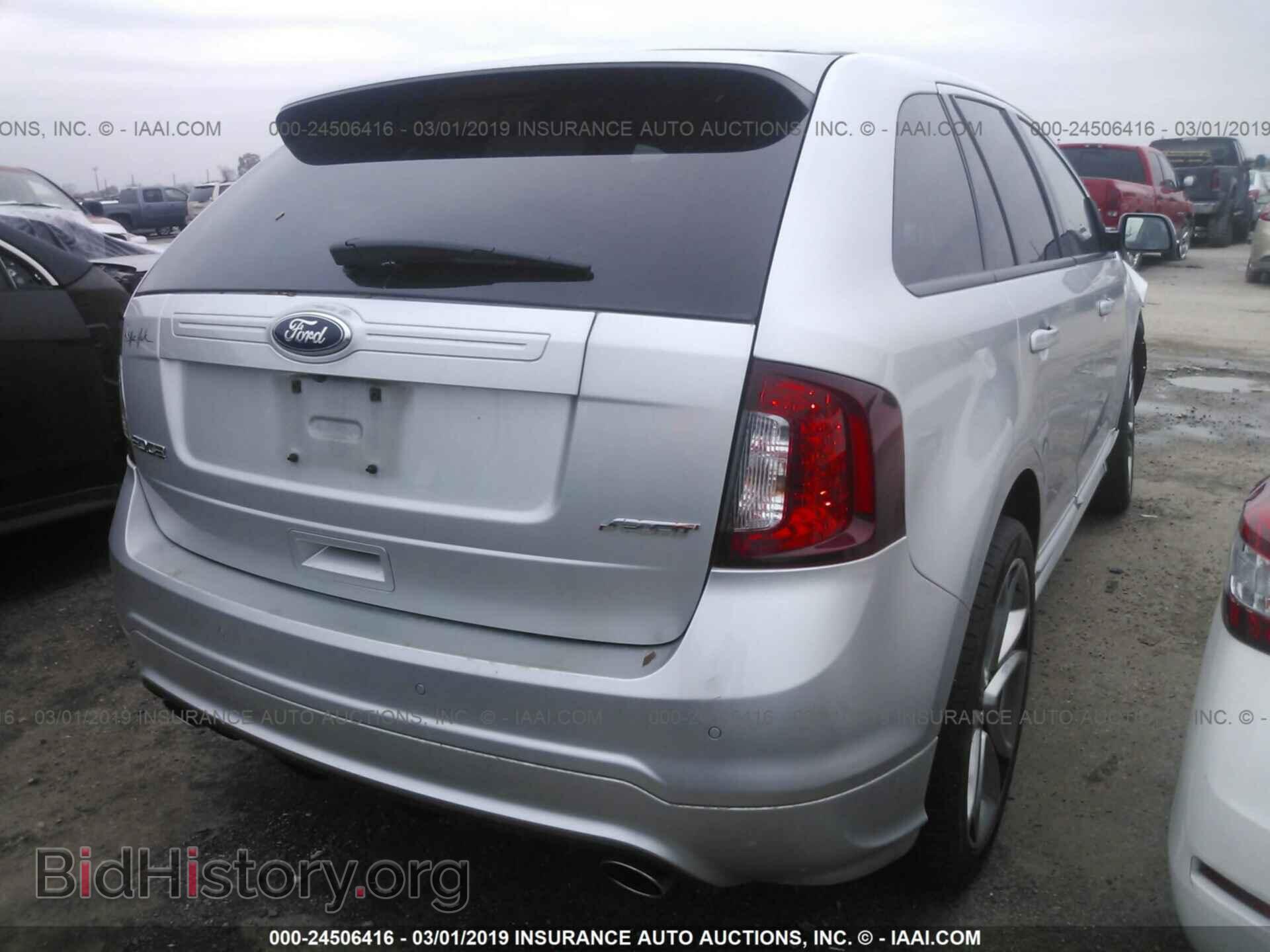 2013 FORD EDGE - VIN: 2FMDK3AK3DBC73950 - Фото 4