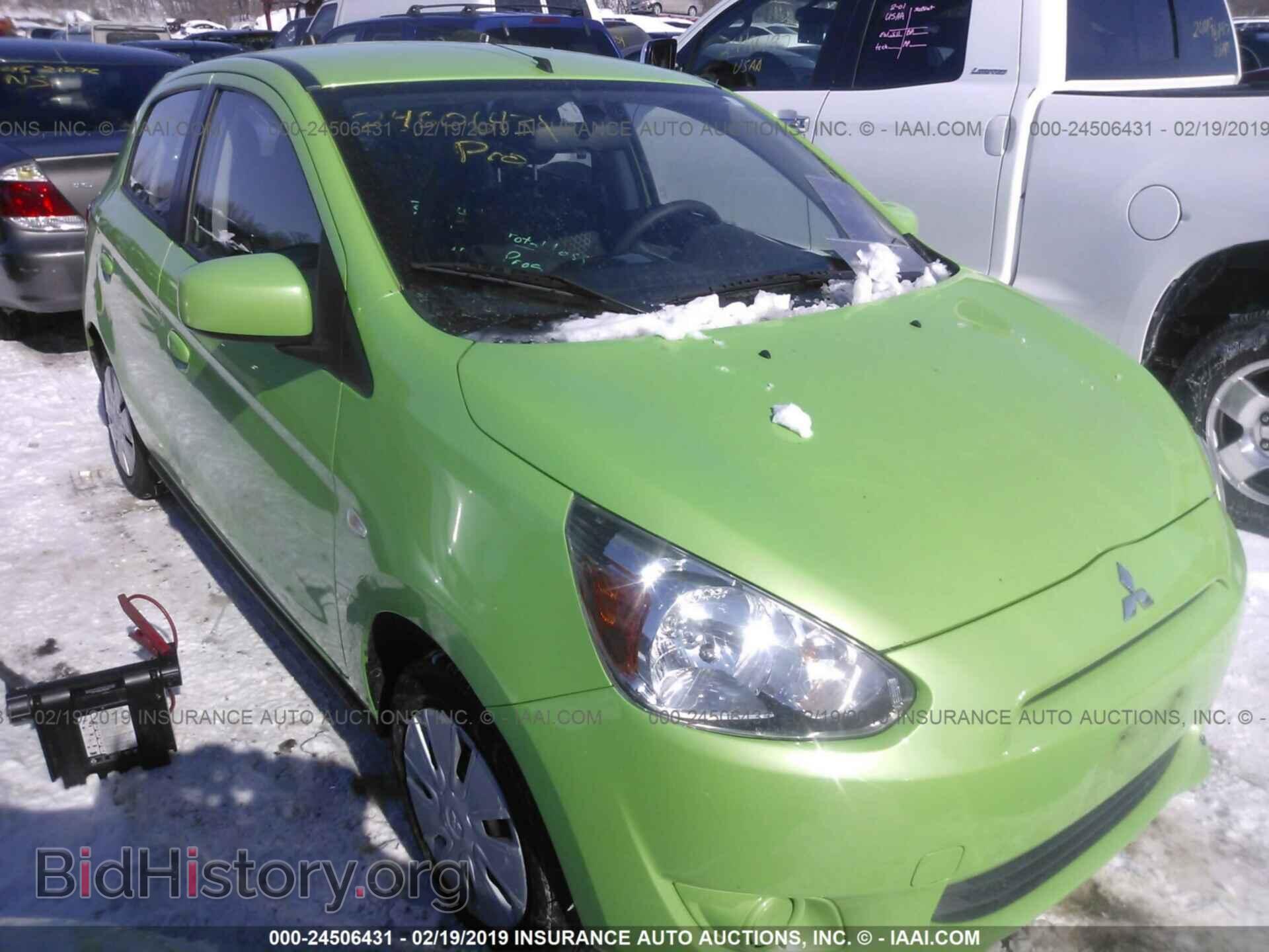 Photo ML32A3HJ0EH023438 - MITSUBISHI MIRAGE 2014