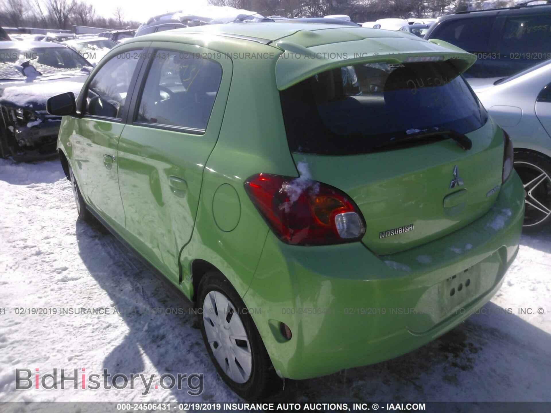 2014 MITSUBISHI MIRAGE - VIN: ML32A3HJ0EH023438 - Фото 3