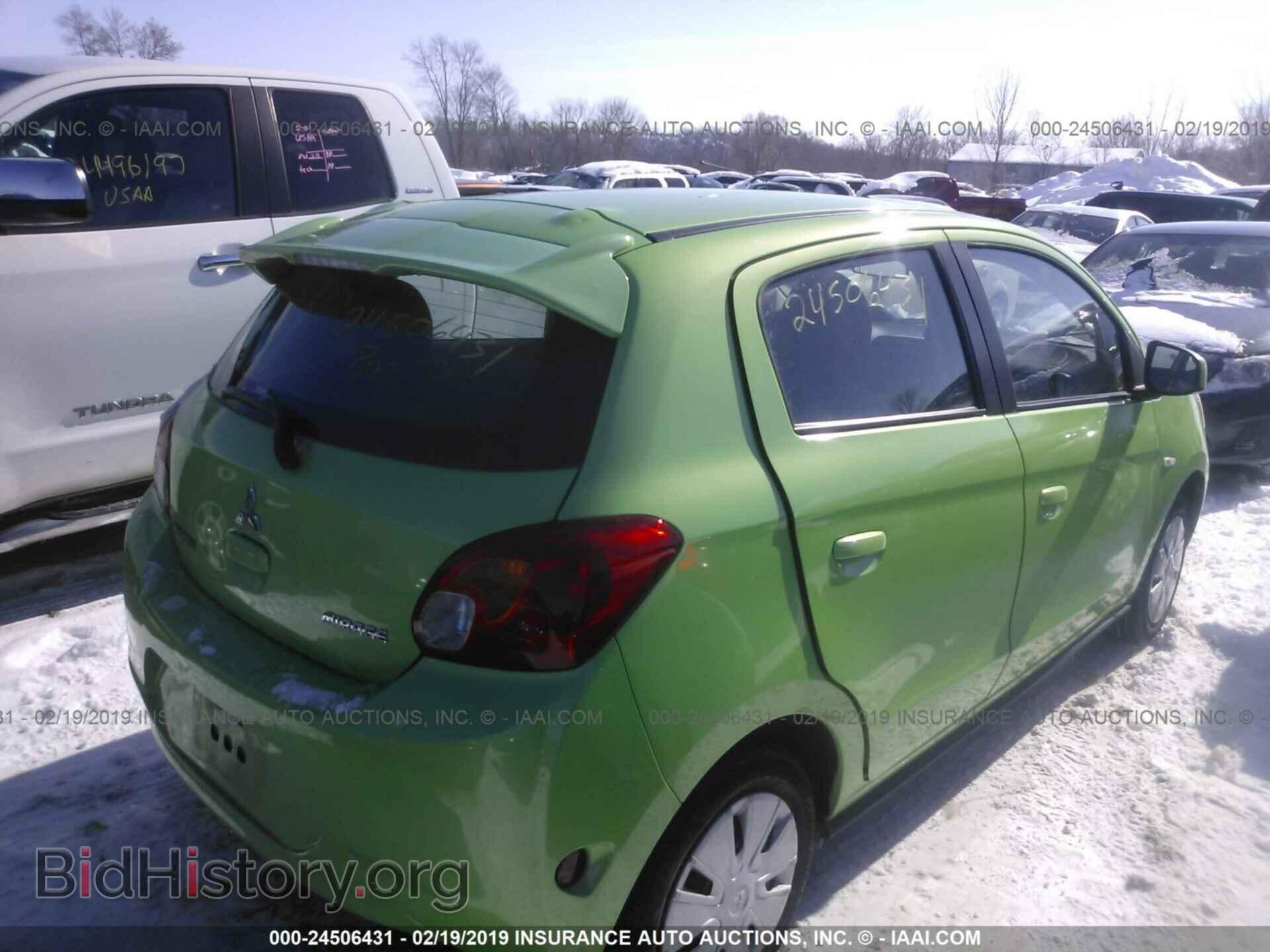 2014 MITSUBISHI MIRAGE - VIN: ML32A3HJ0EH023438 - Фото 4