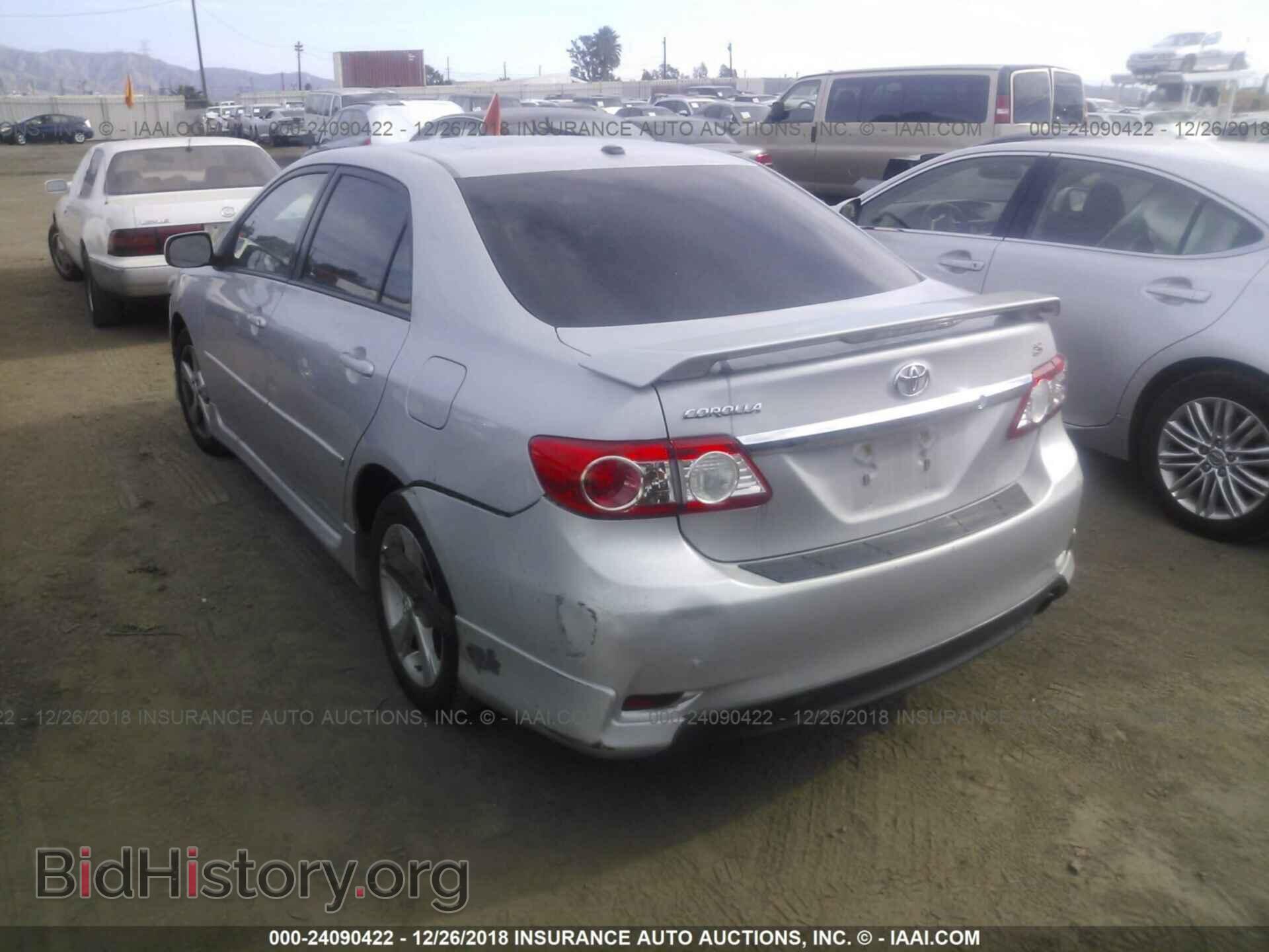 2011 TOYOTA COROLLA - VIN: 2T1BU4EE8BC730238 - Фото 3