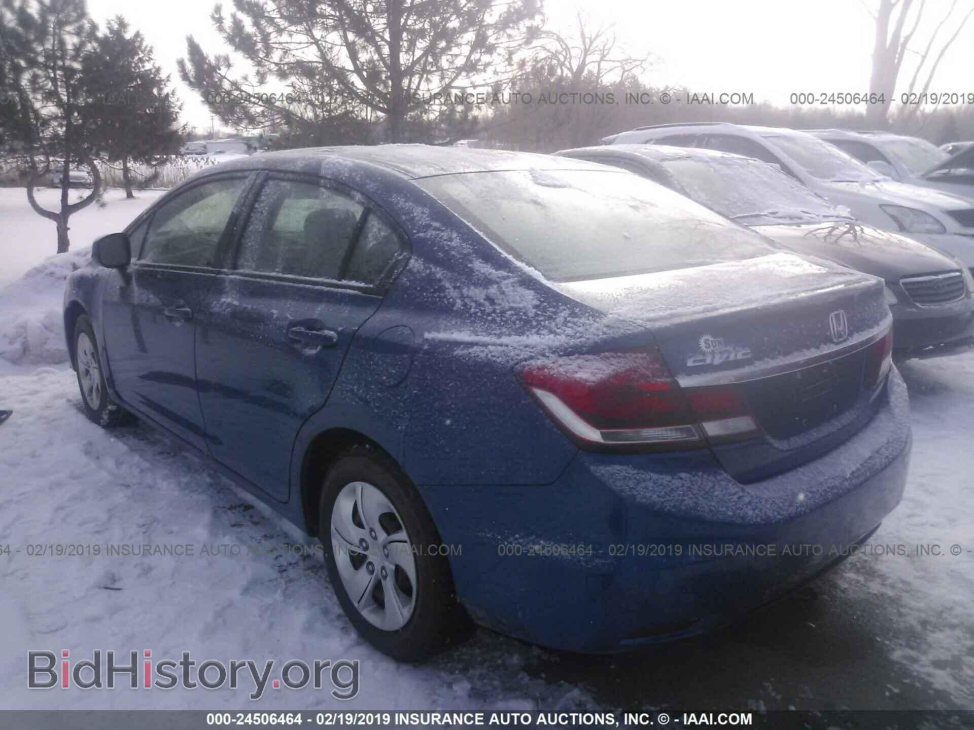 2013 HONDA CIVIC - VIN: 2HGFB2F52DH603375 - Фото 3