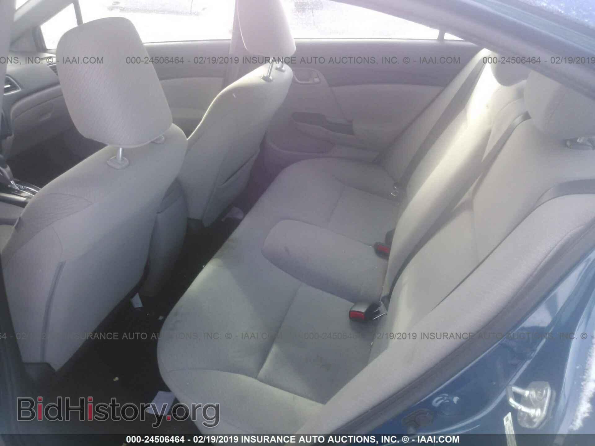 2013 HONDA CIVIC - VIN: 2HGFB2F52DH603375 - Фото 8
