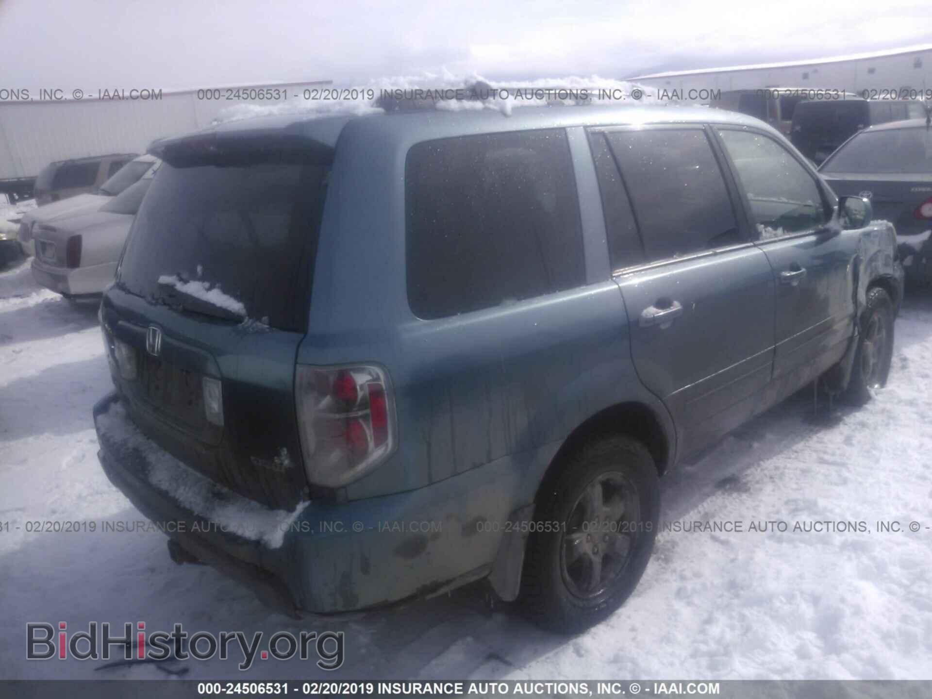 2007 HONDA PILOT - VIN: 5FNYF18657B030820 - Фото 4