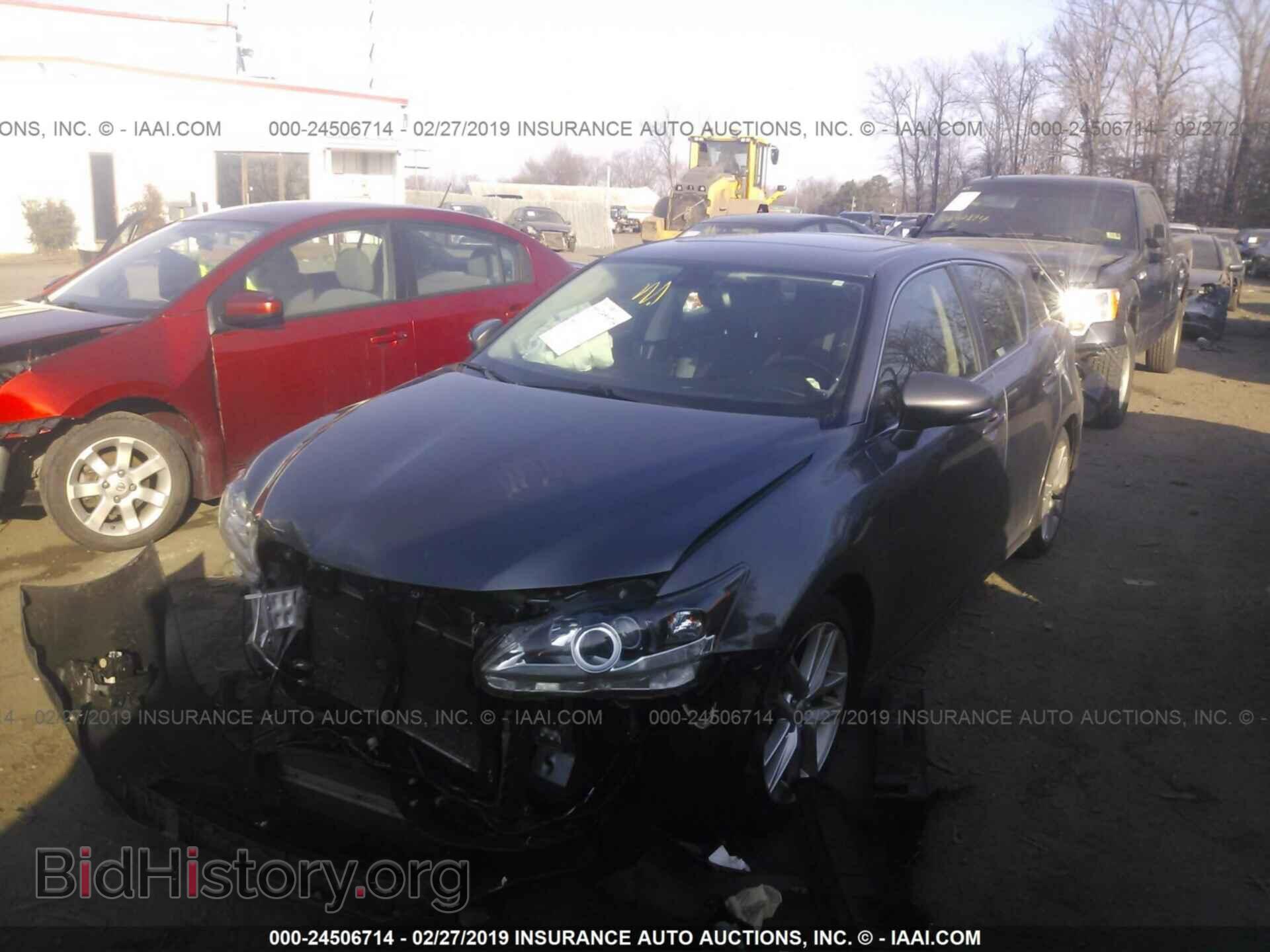 2014 Lexus CT - VIN: JTHKD5BH1E2183125 - Фото 2