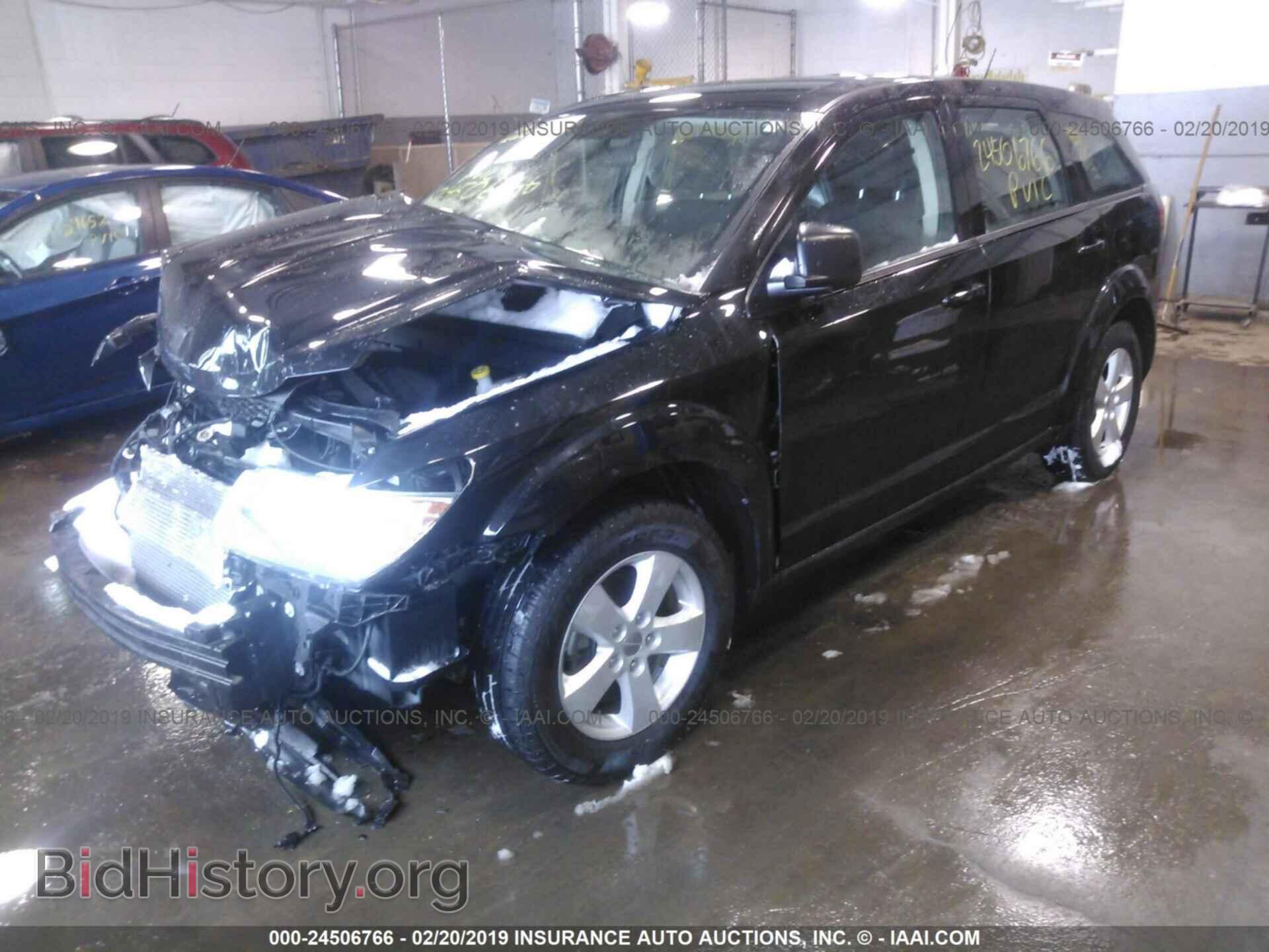 2013 DODGE JOURNEY - VIN: 3C4PDCAB2DT594622 - Фото 2
