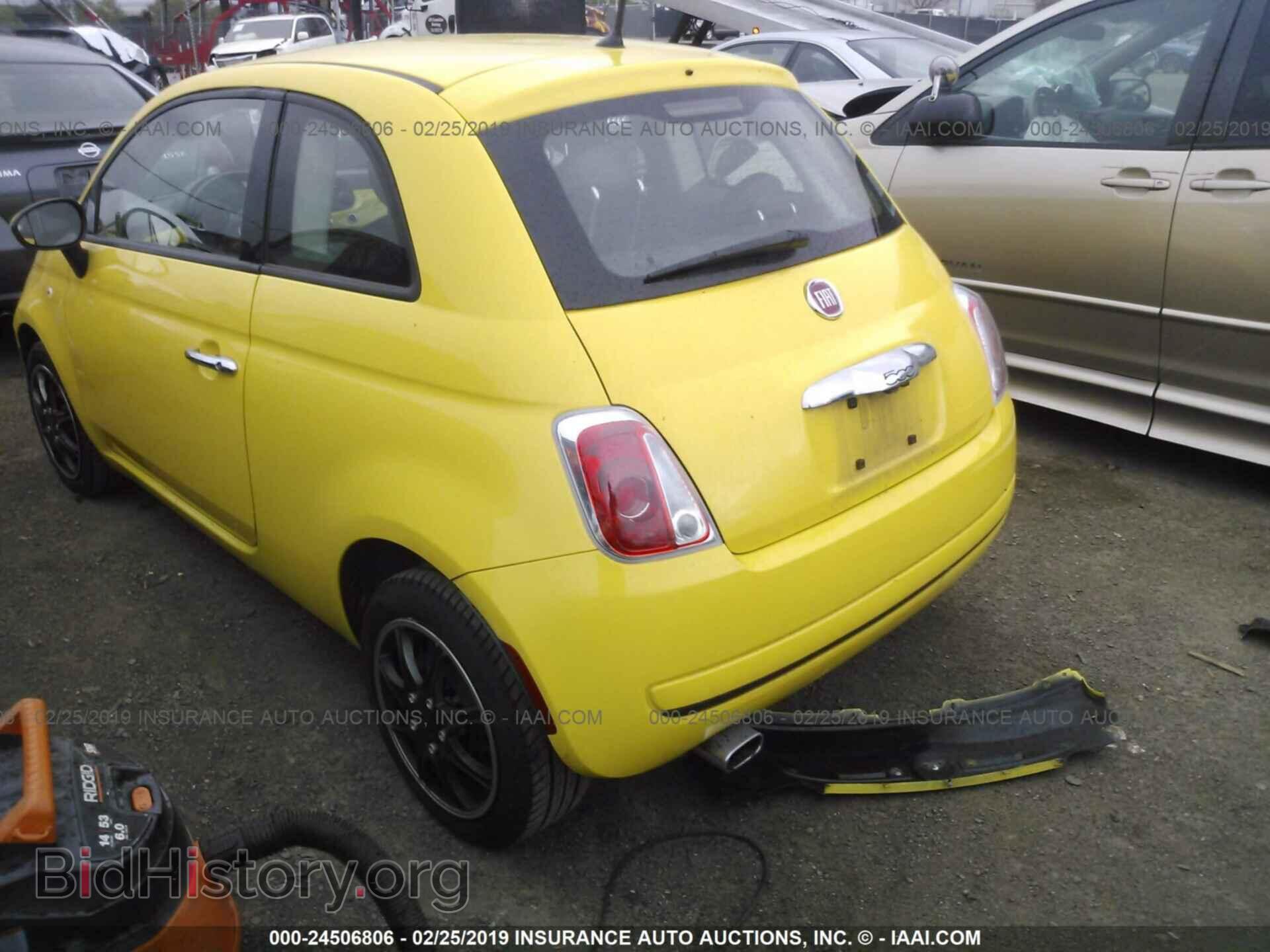 2013 FIAT 500 - VIN: 3C3CFFAR9DT754913 - Фото 3