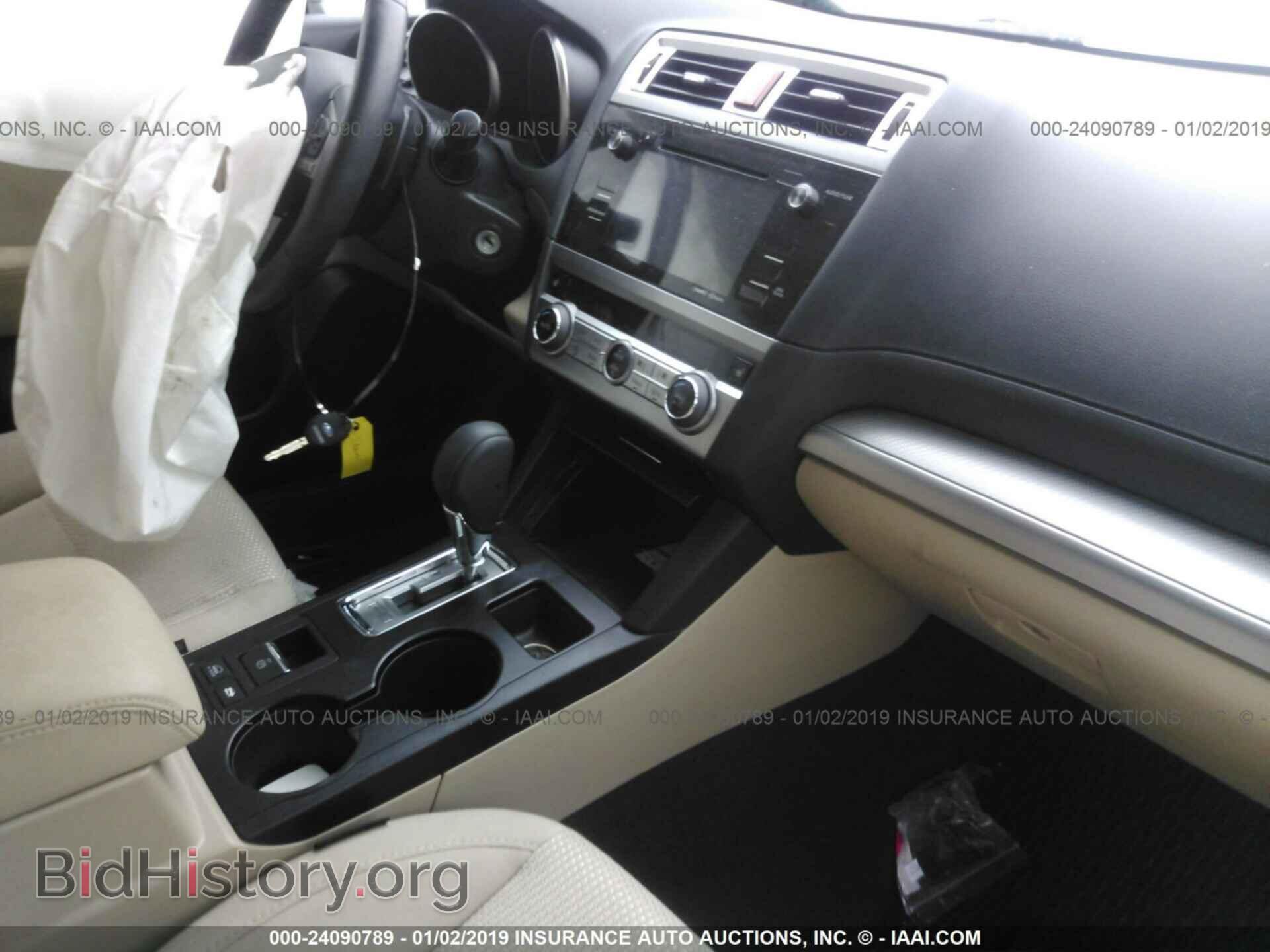 2017 SUBARU OUTBACK - VIN: 4S4BSAFC9H3418329 - Фото 5