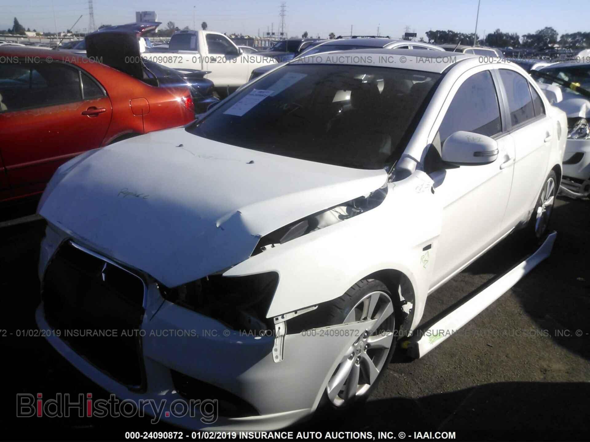 2015 MITSUBISHI LANCER - VIN: JA32U8FWXFU006153 - Фото 2