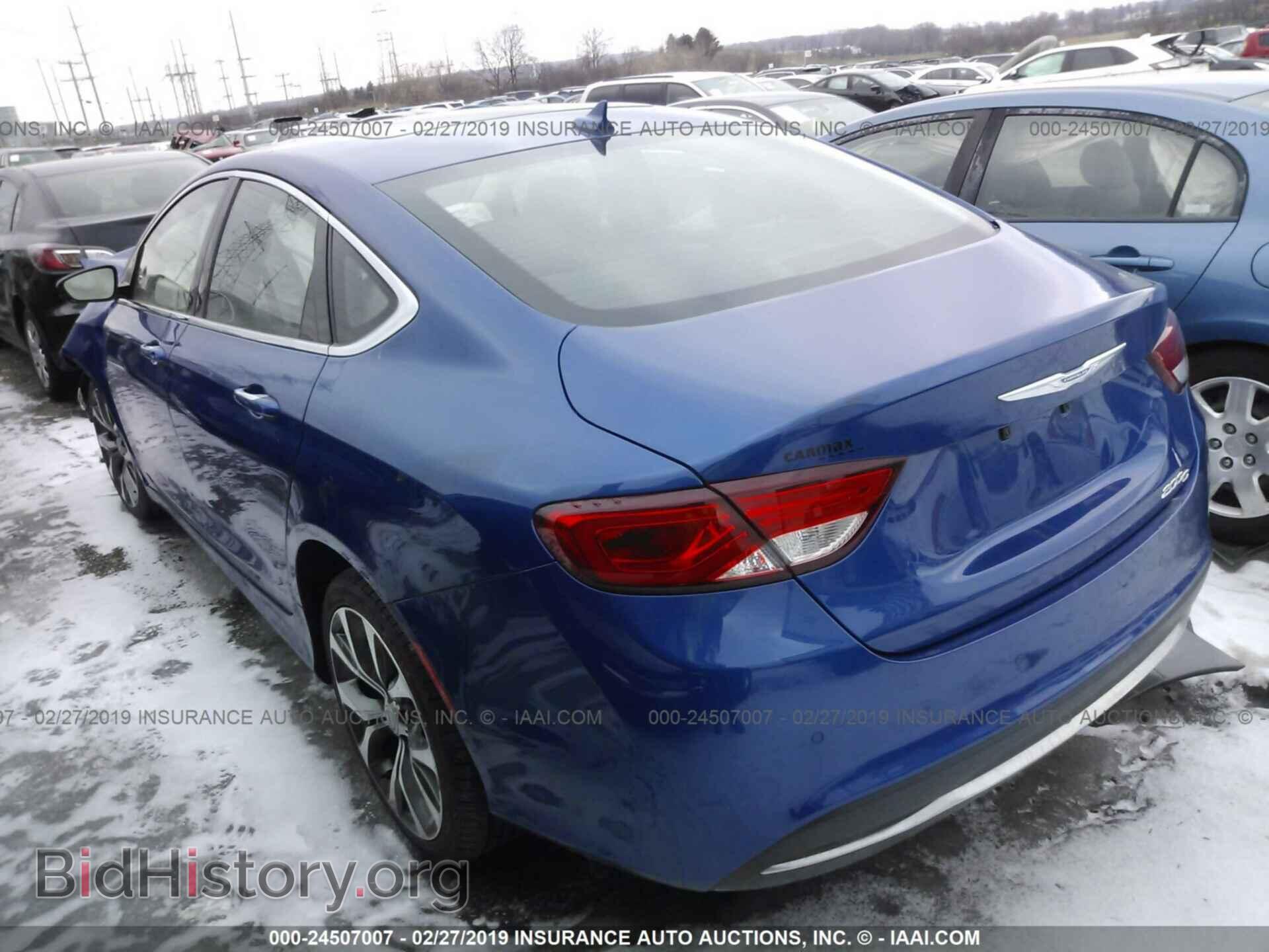 2016 CHRYSLER 200 - VIN: 1C3CCCCBXGN109862 - Photo 3