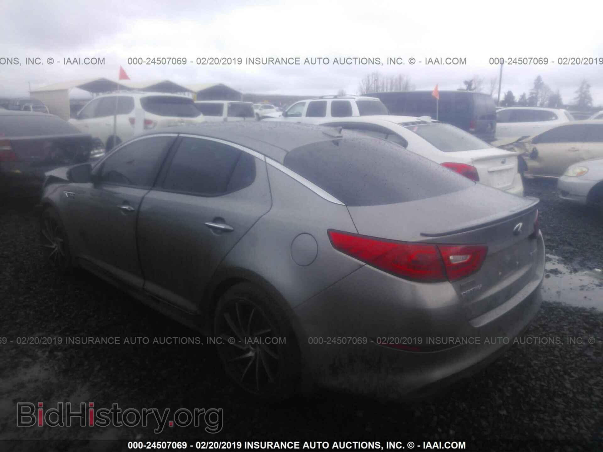 2014 KIA OPTIMA - VIN: 5XXGR4A69EG294549 - Photo 3
