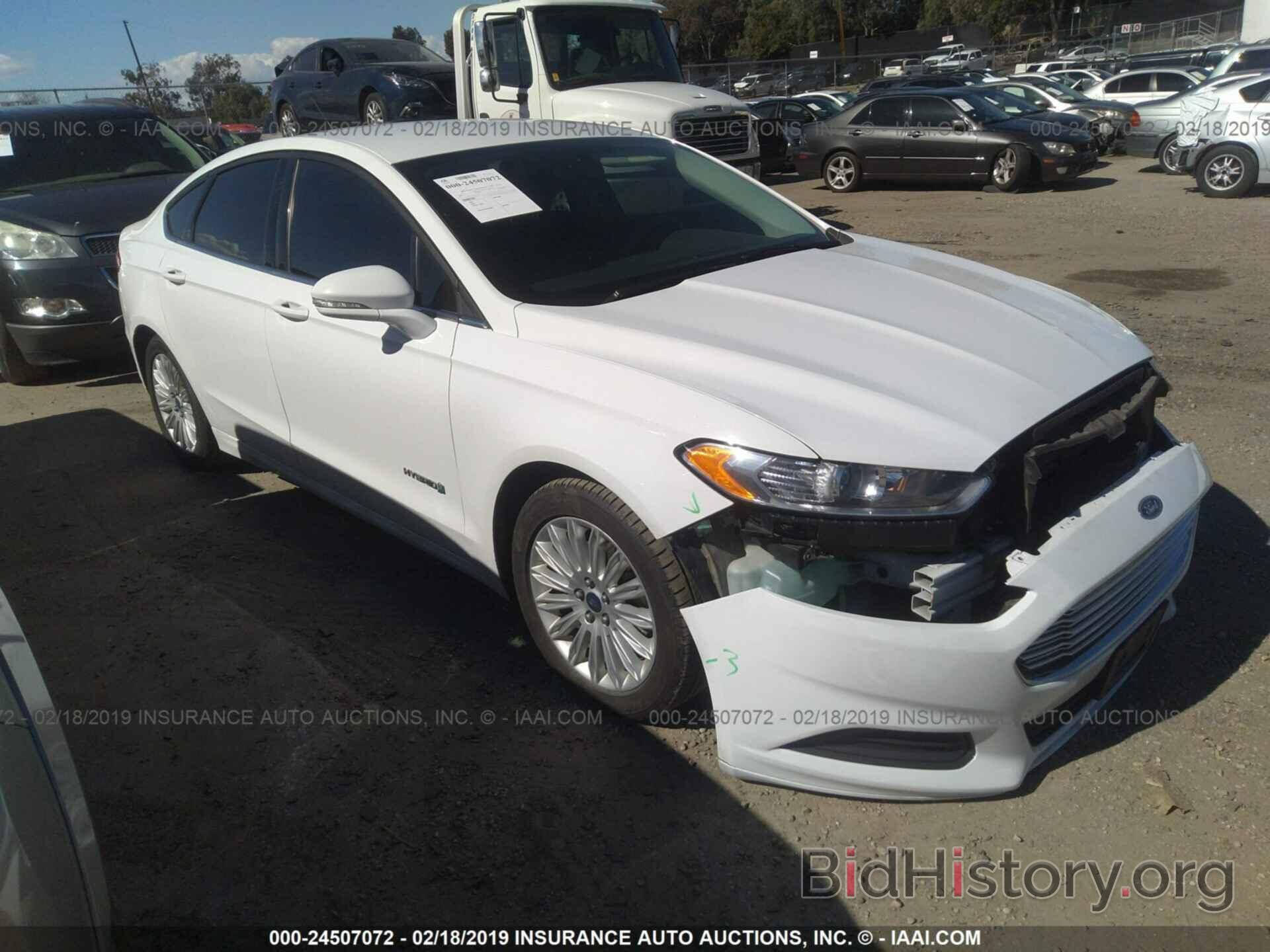 Photo 3FA6P0LU1FR183637 - FORD FUSION 2015