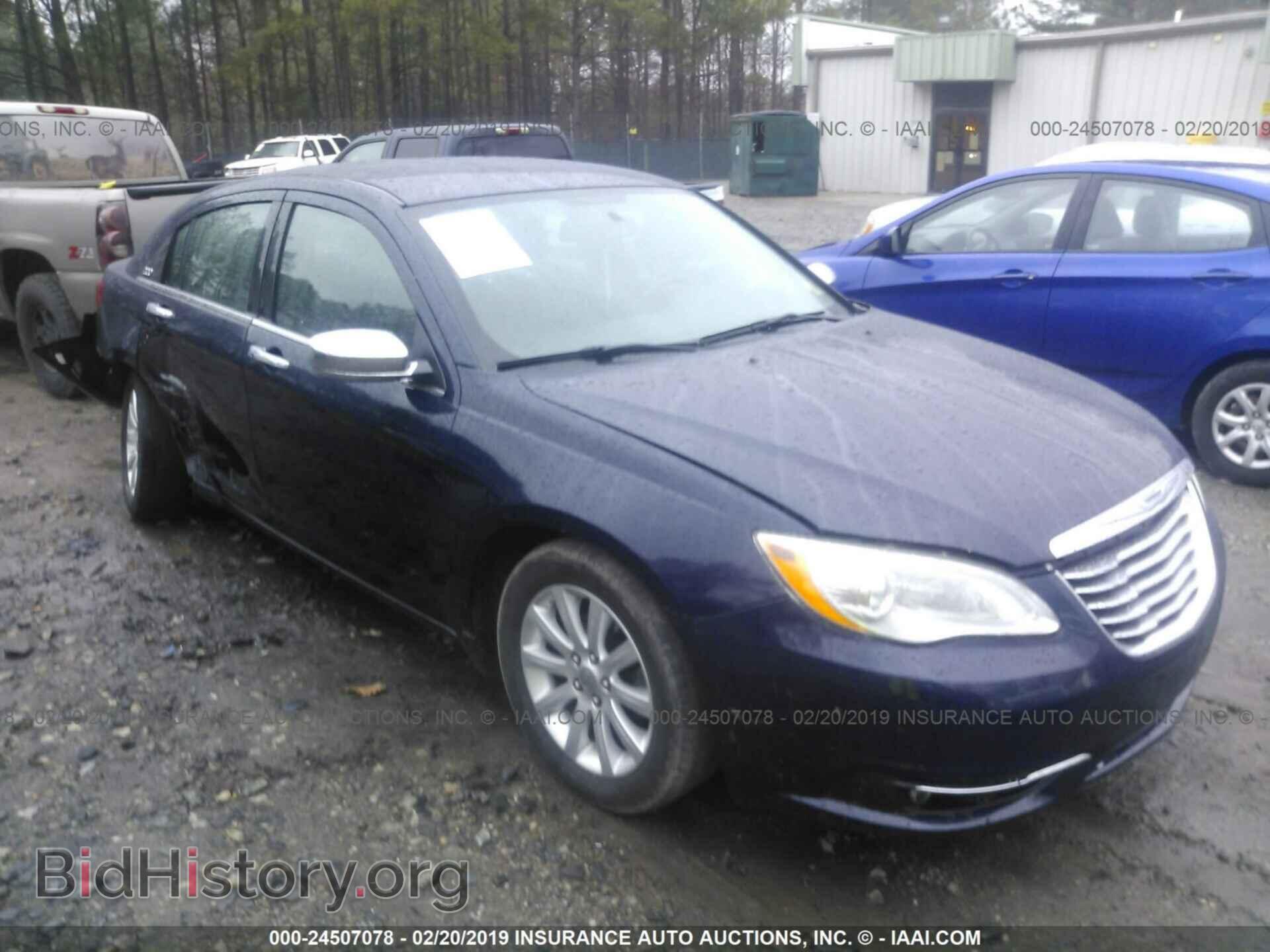Фотография 1C3CCBCG1EN100468 - CHRYSLER 200 2014