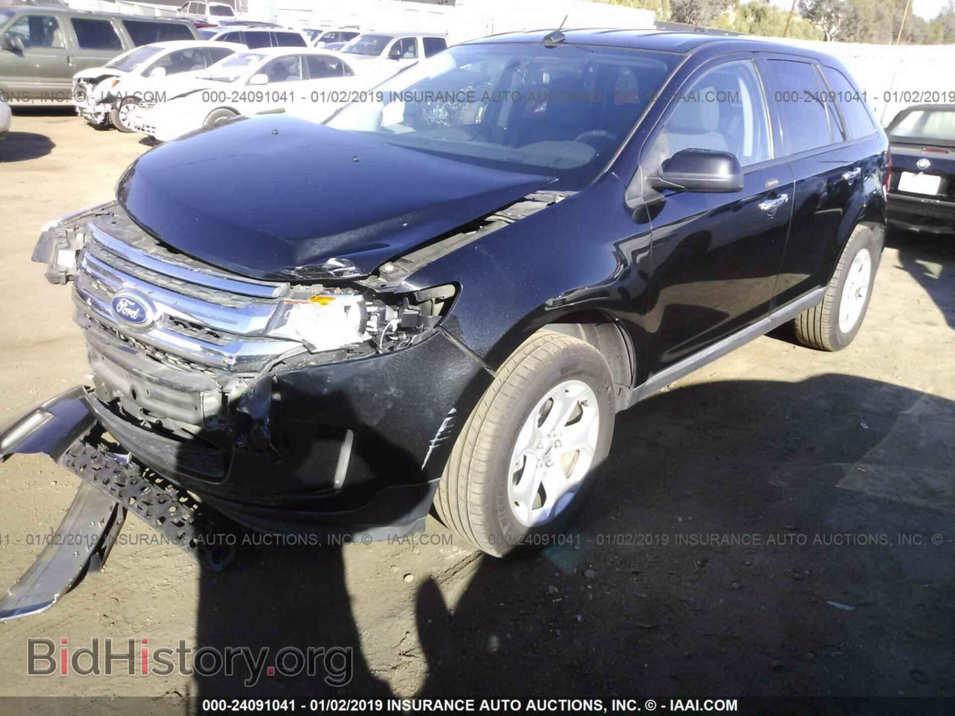 2011 FORD EDGE - VIN: 2FMDK3JCXBBB27650 - Фото 2